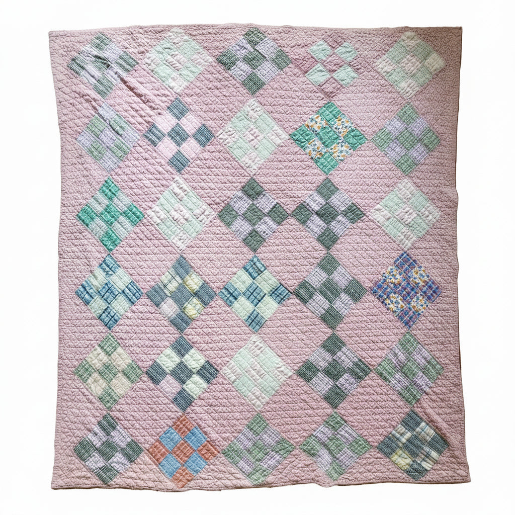 Vintage 9 Patch Quilt