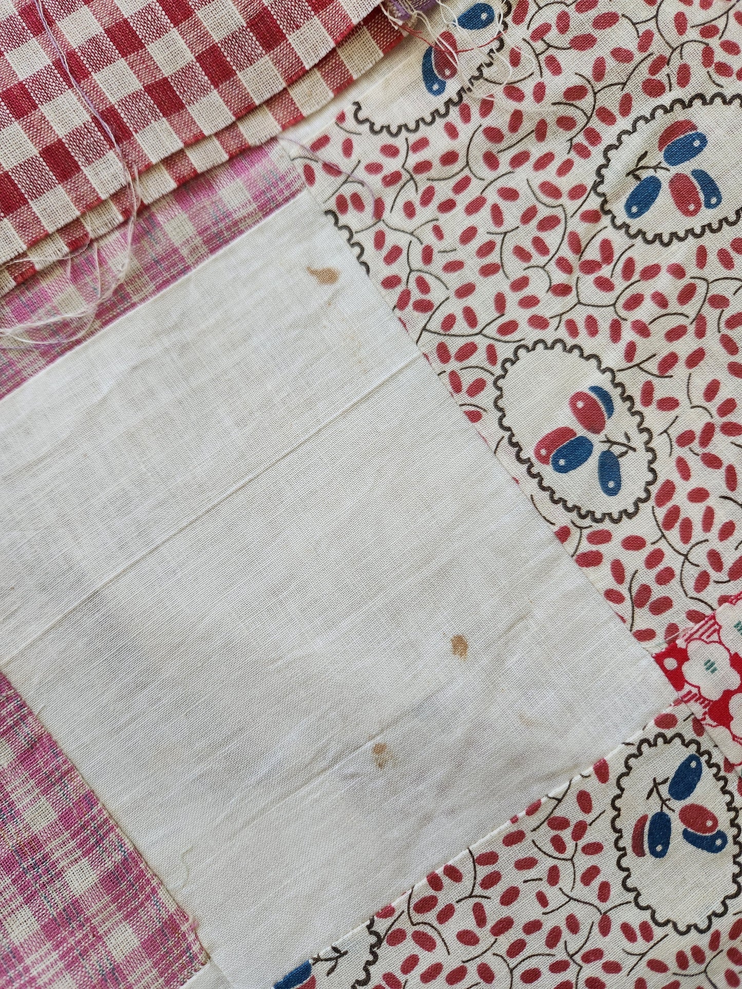 Vintage Patchwork Quilt Top