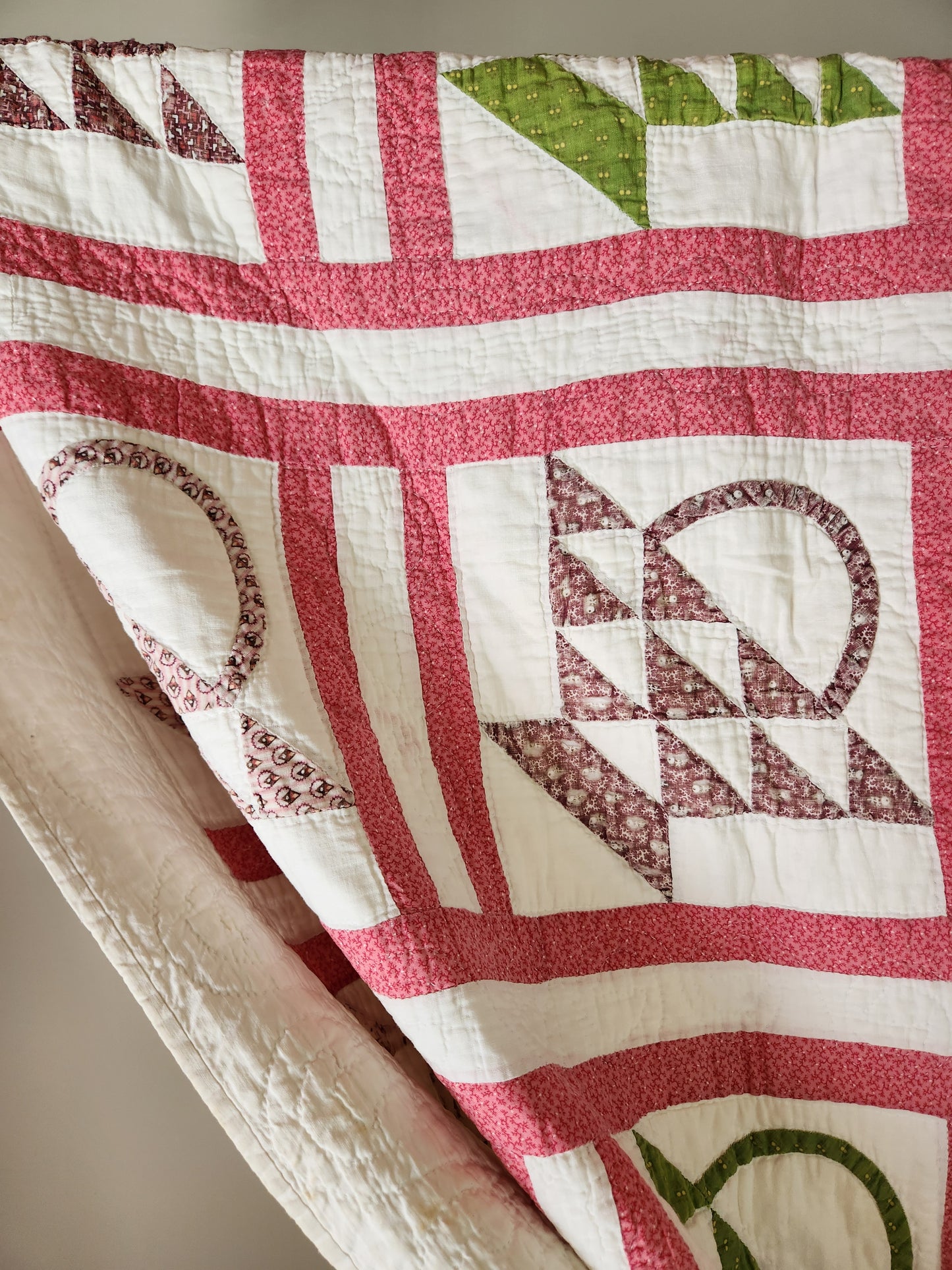 Antique Baskets Quilt c1890