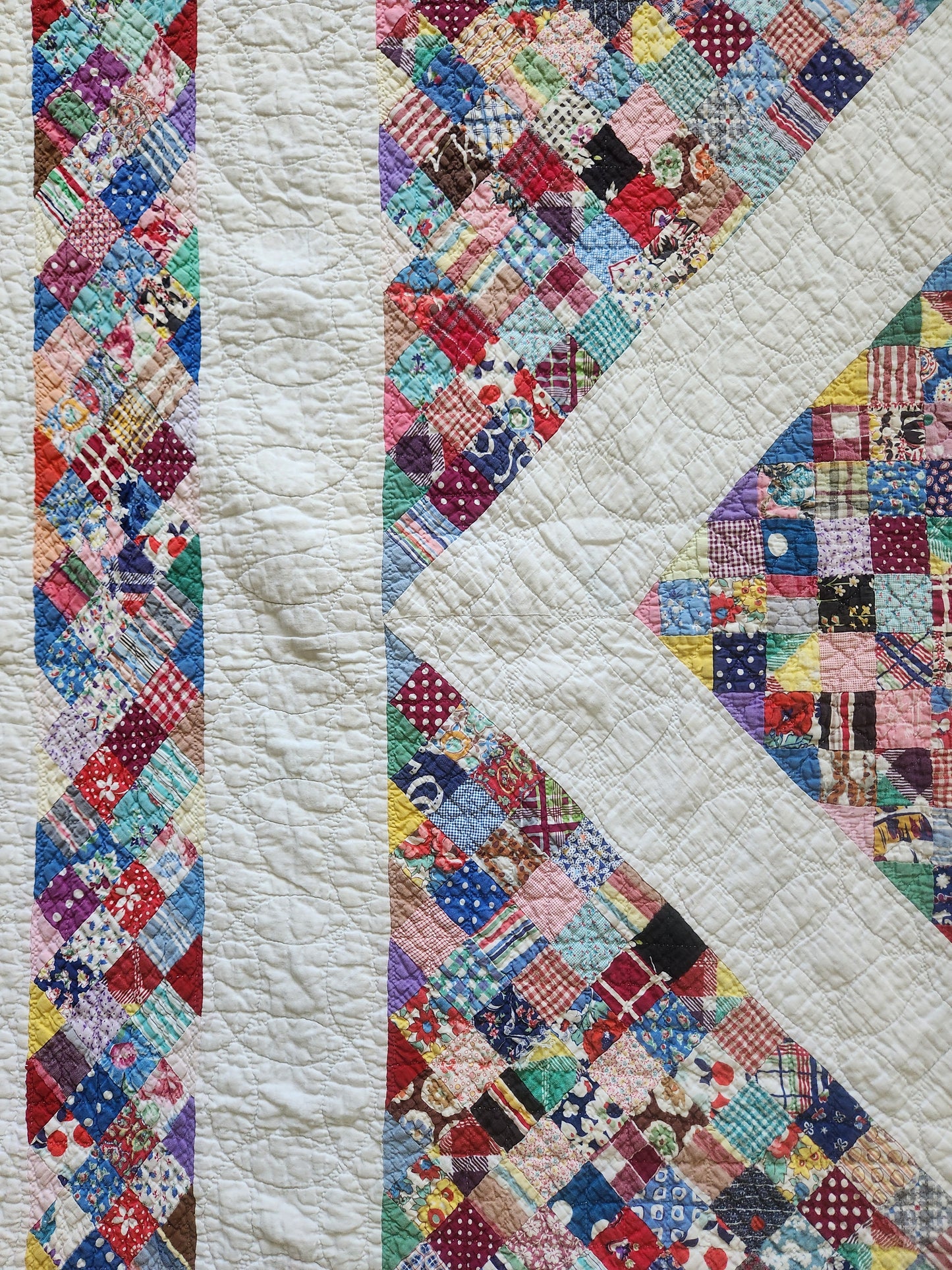 1940's Vintage Patchwork Quilt