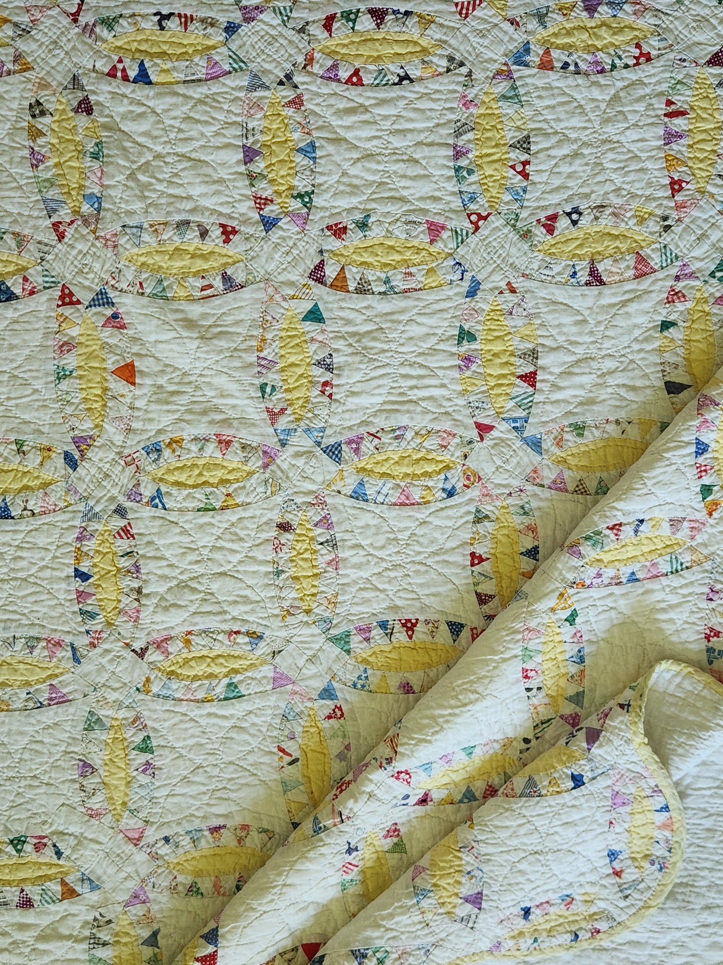 Pickle Dish Quilt c1930