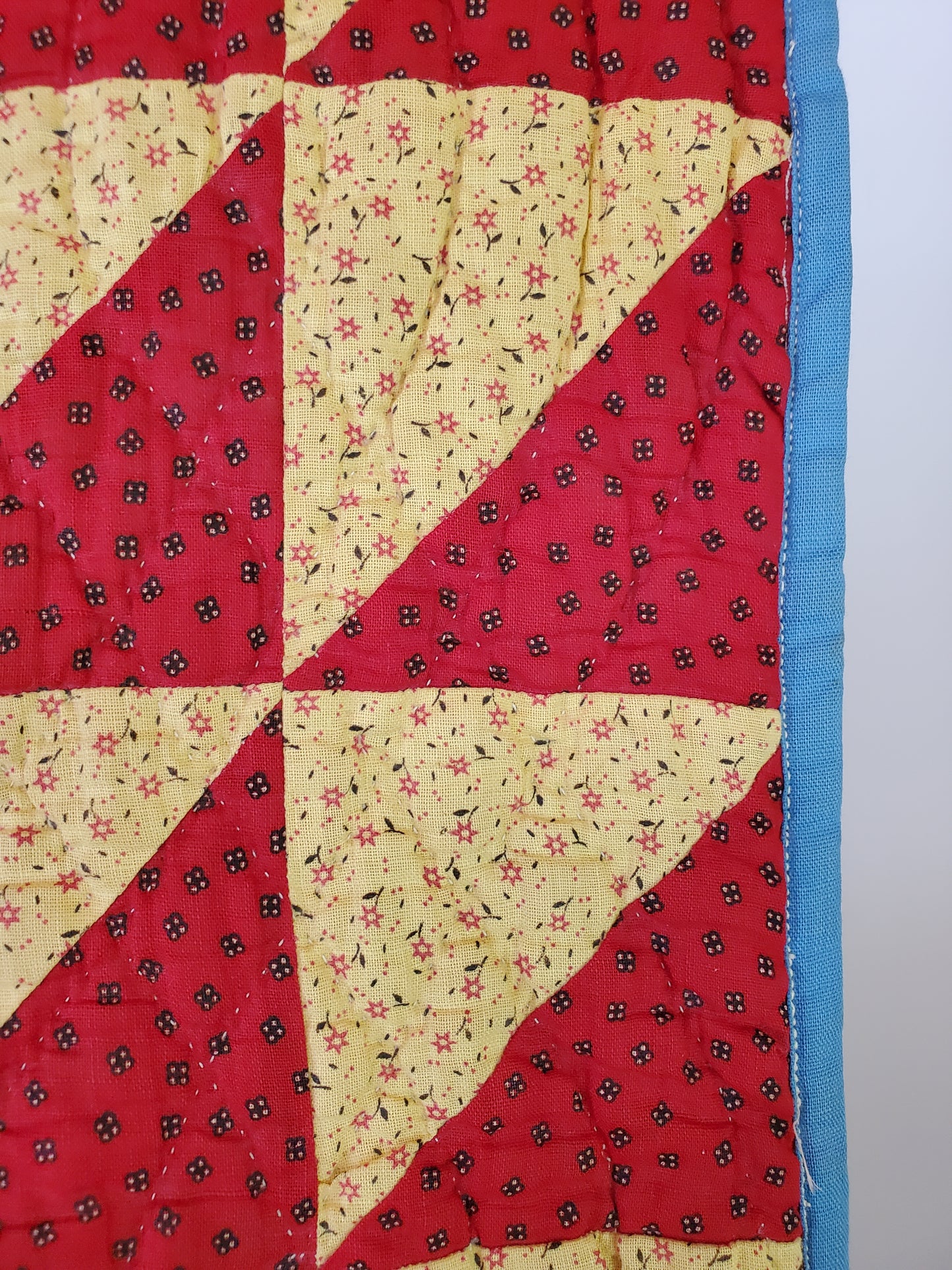 Square in a Square Vintage Quilt, ca 1930