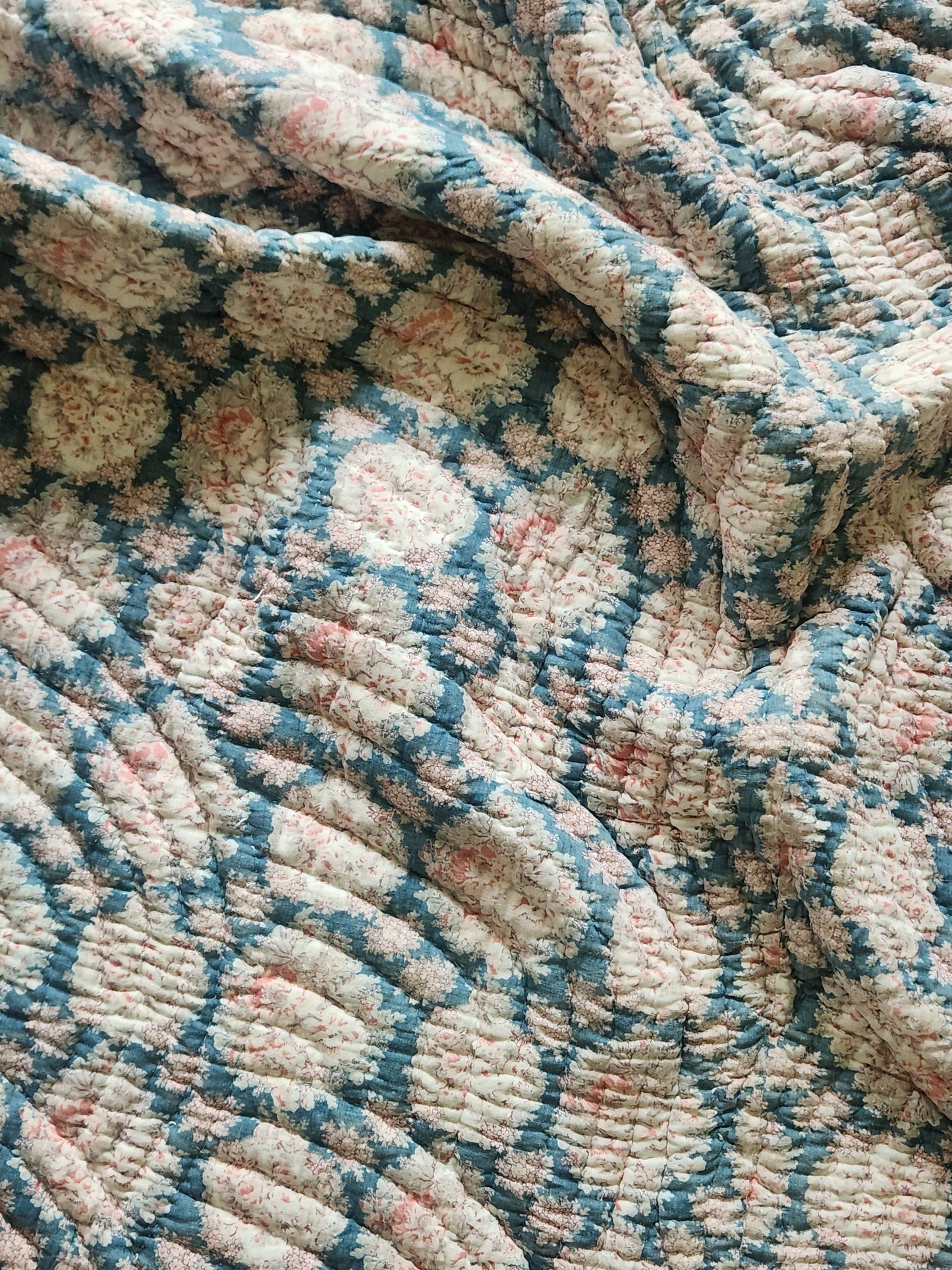Whole Cloth antique quilt
