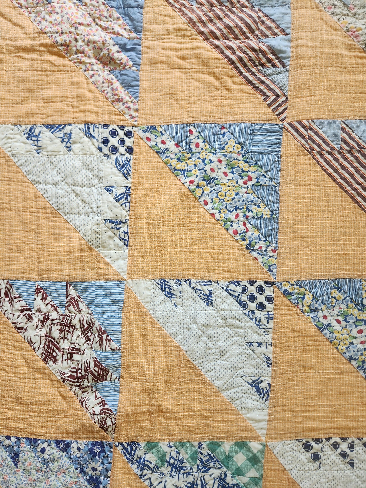 Vintage Patchwork Quilt c1930