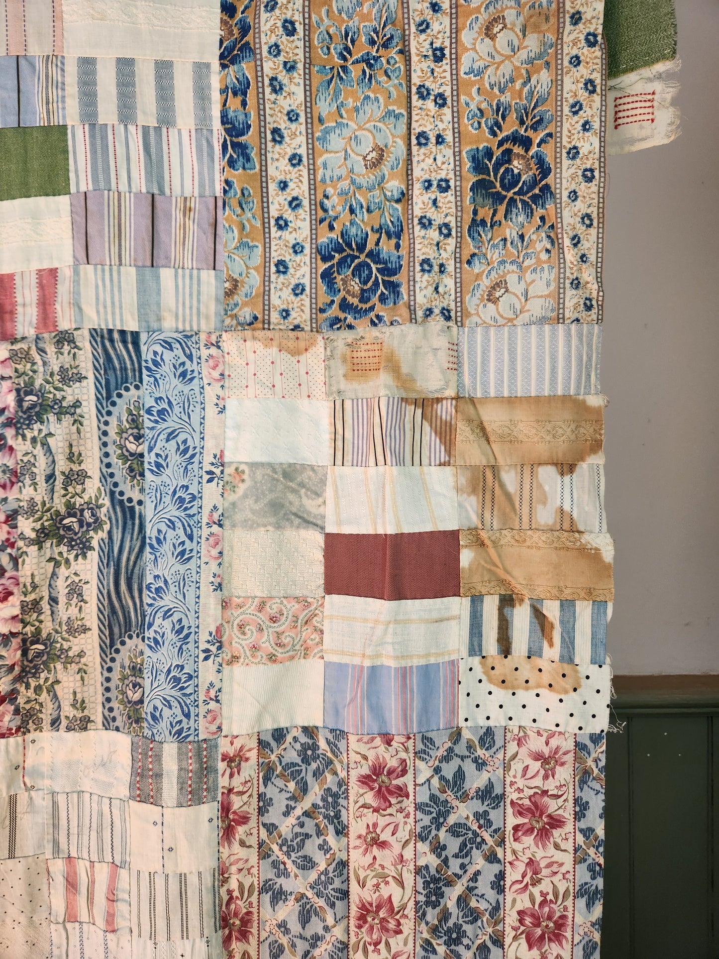 Salesman’s Samples Quilt Top