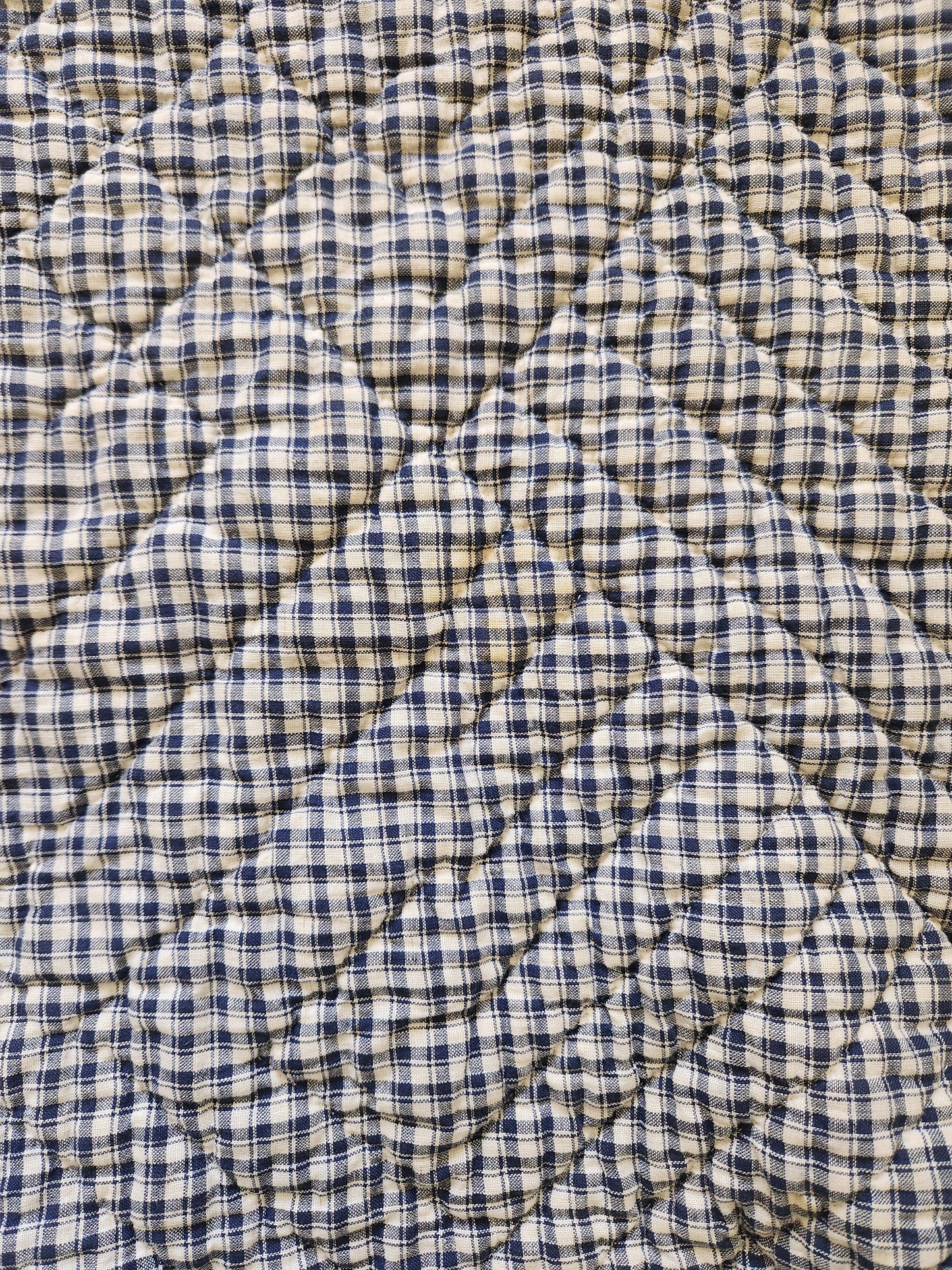 Vintage Plaid Patchwork Quilt