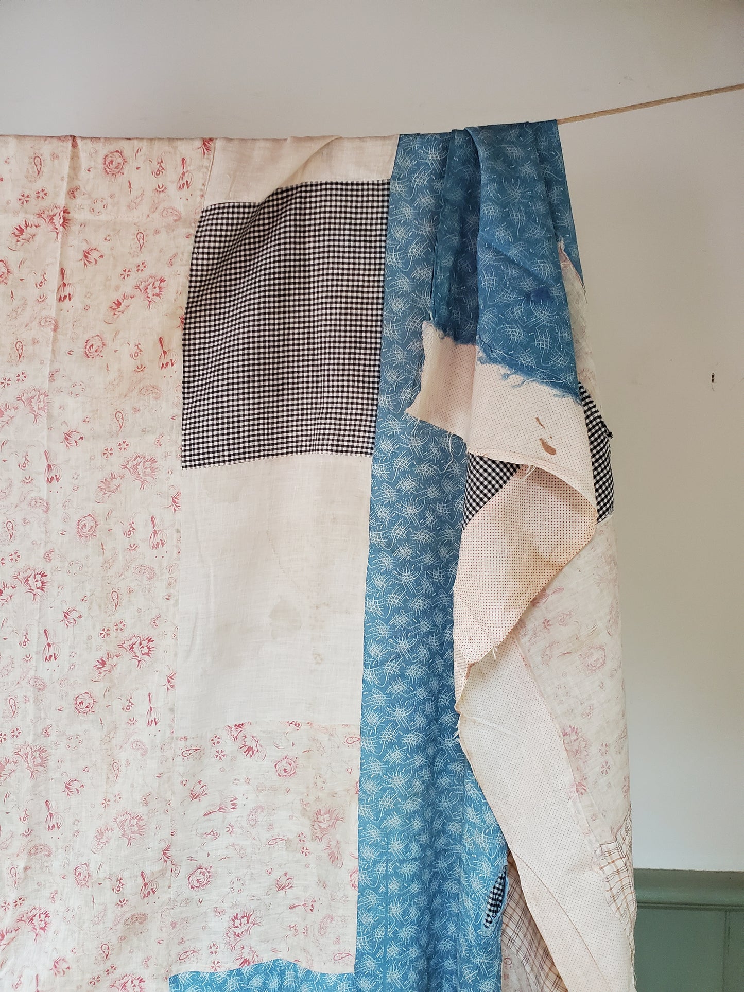 Antique Patchwork Quilt Top