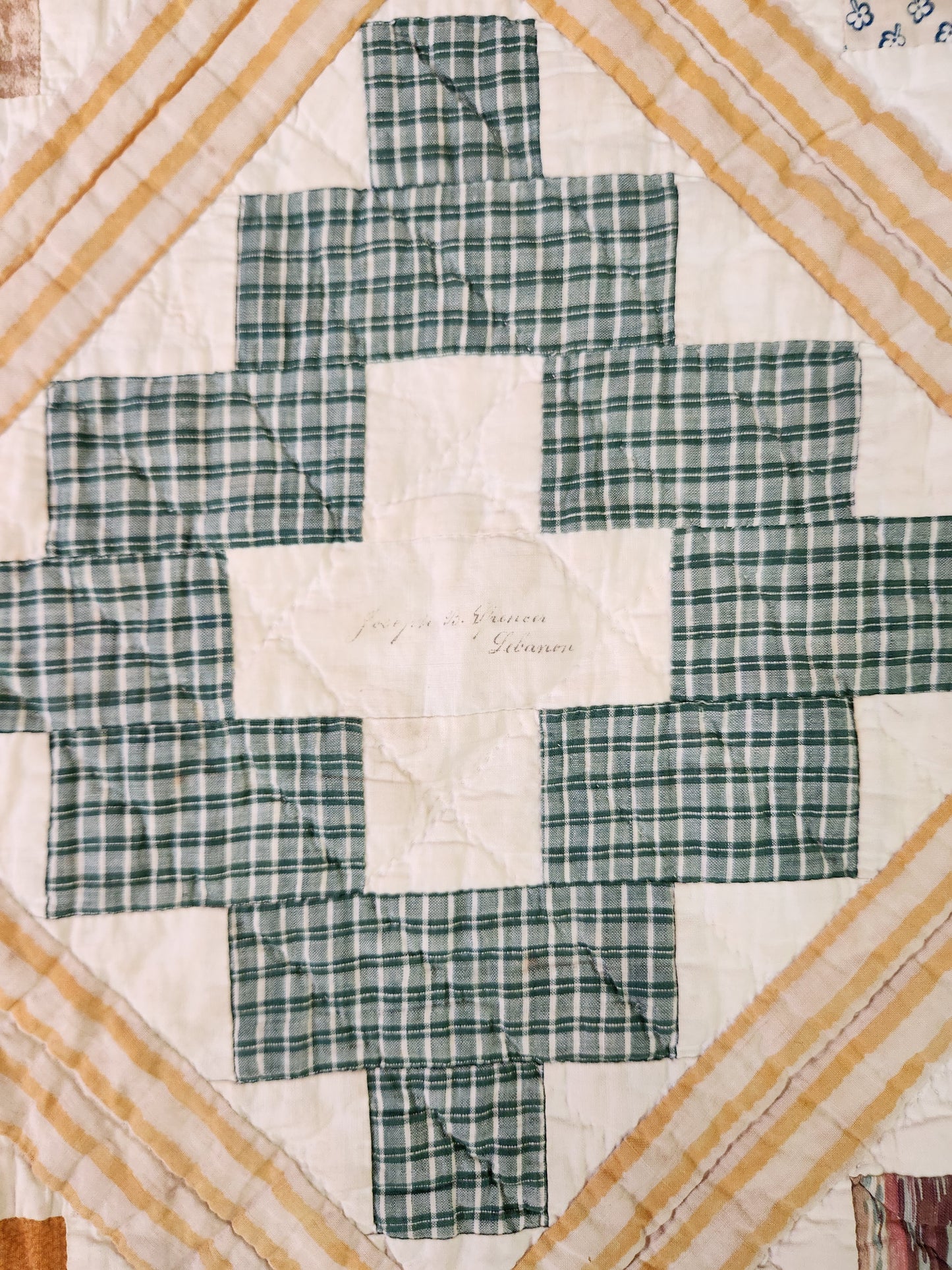 Antique Album Quilt c1855