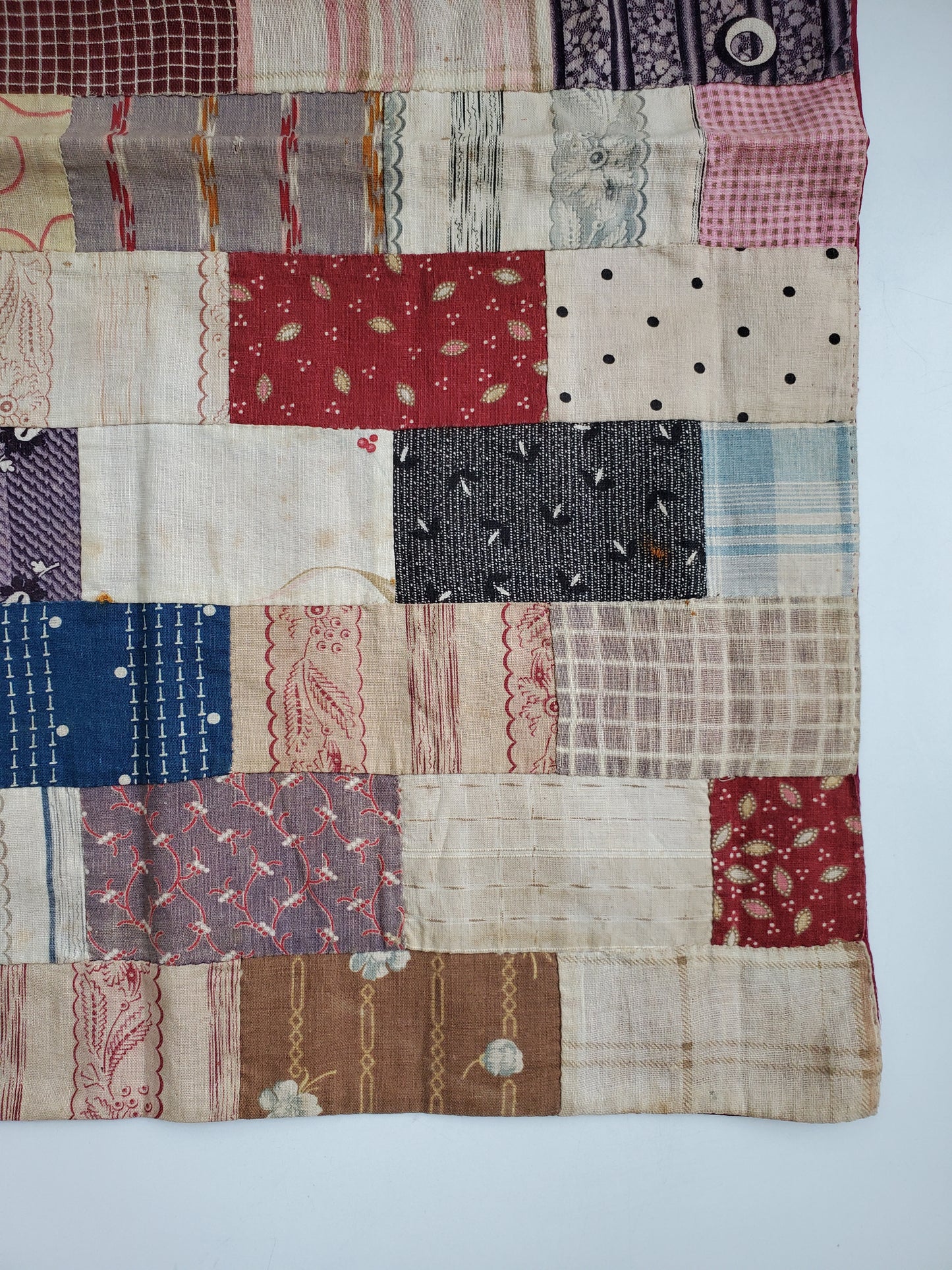 Early 20th Century Antique Doll's Quilt