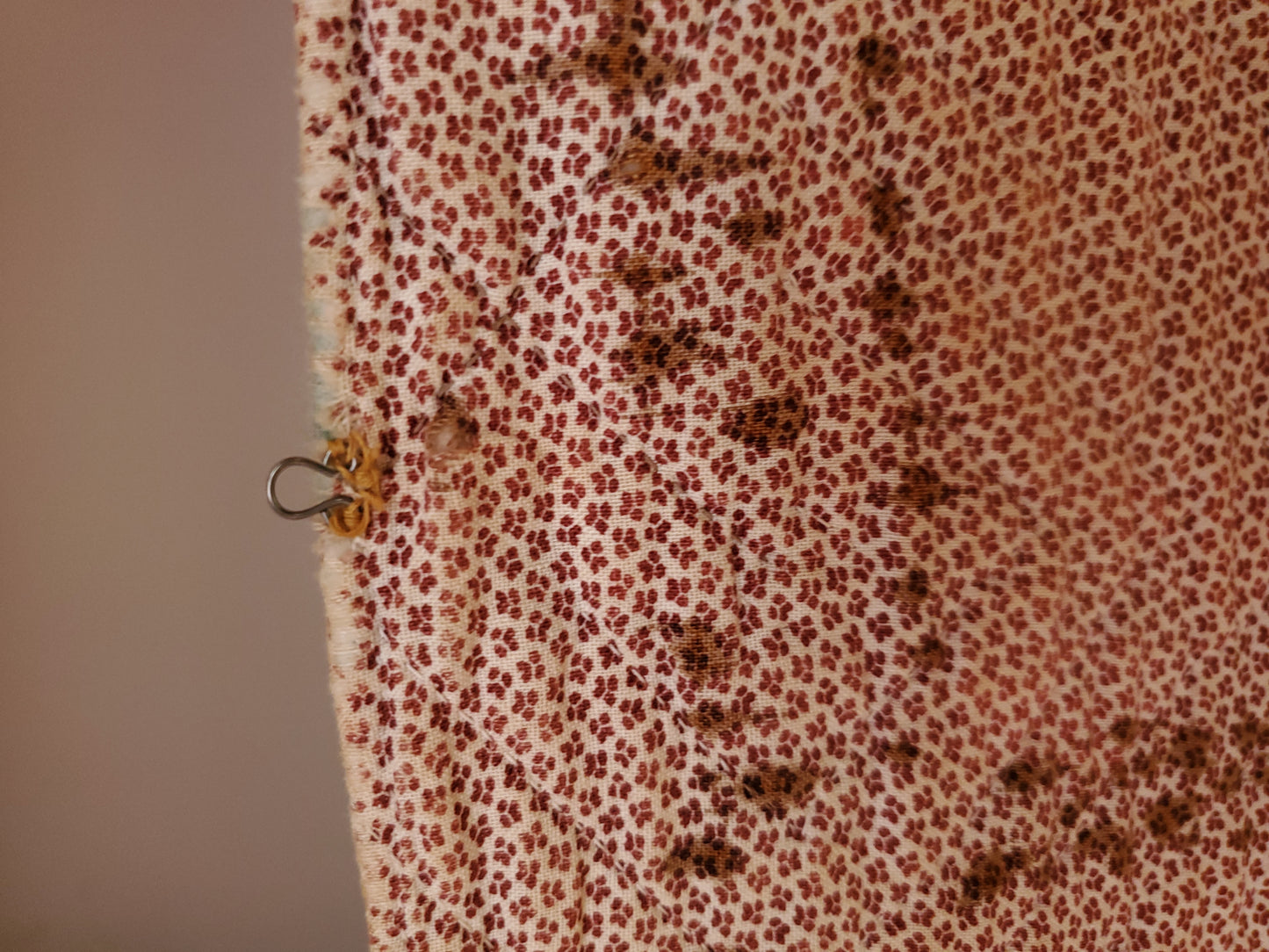 19th Century Pinwheel Rose Quilt