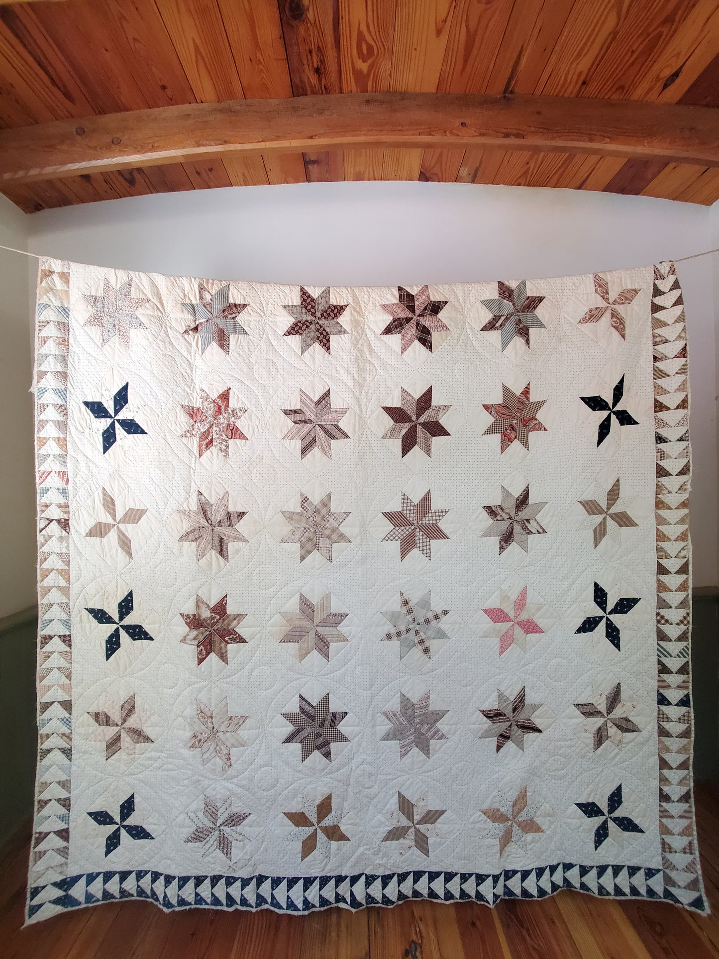 Antique 8 Point Star Quilt