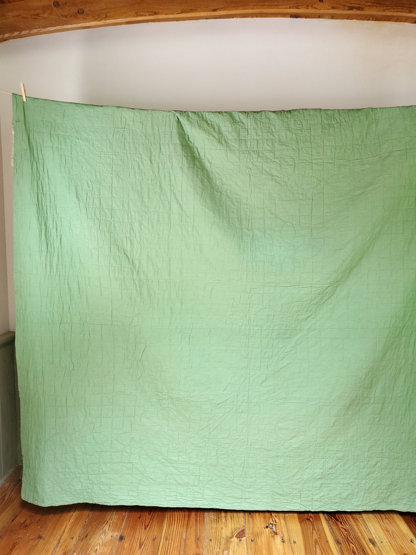 Vintage 9 Patch Quilt ca 1930