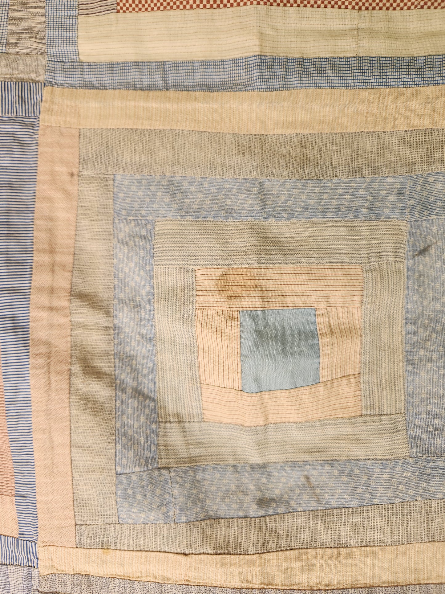 Antique Log Cabin Quilt