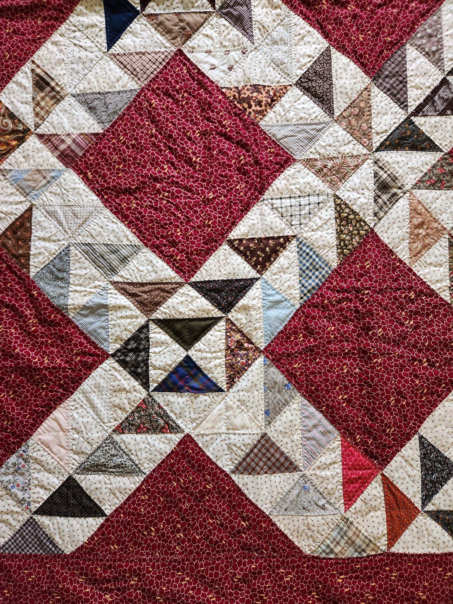 Antique Lady of The Lake Quilt c1890