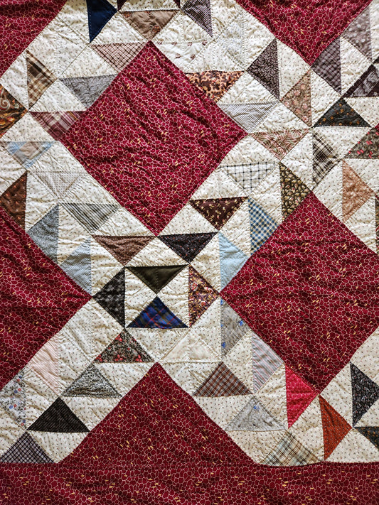 Antique Lady of The Lake Quilt c1890
