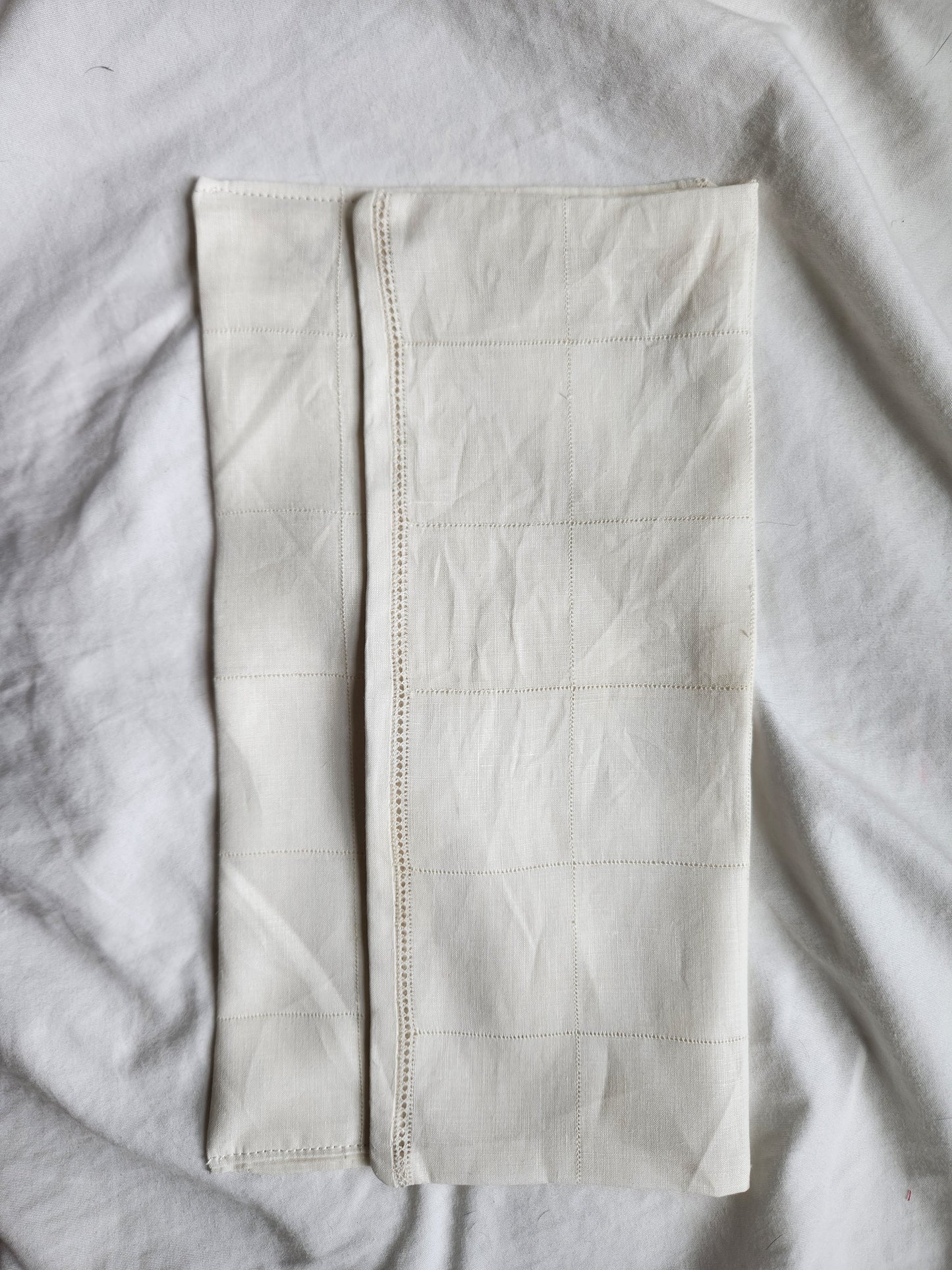 Handmade Window Pane Travel Bag from Antique Cloth