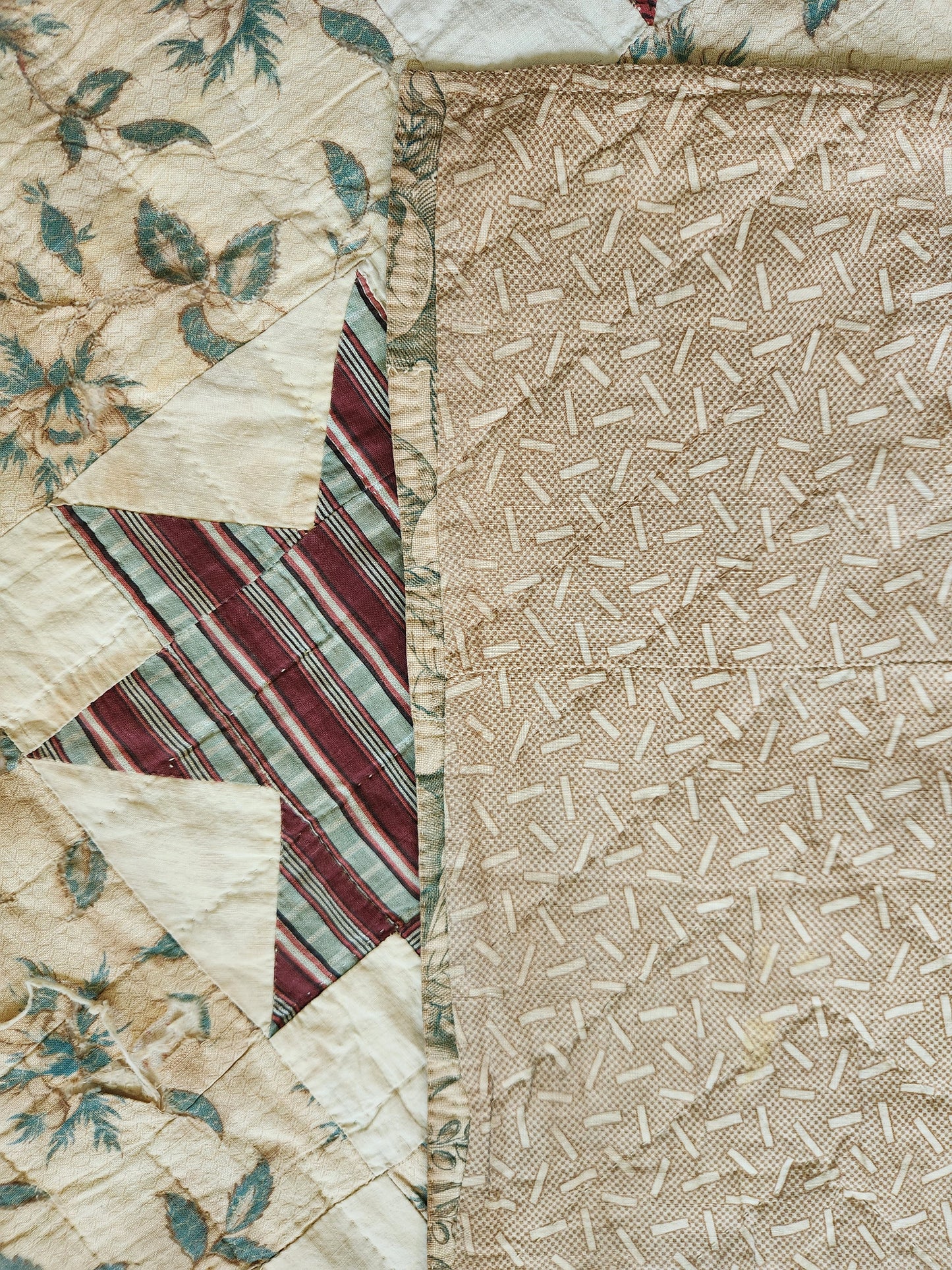 Mid 19th Century Star Quilt