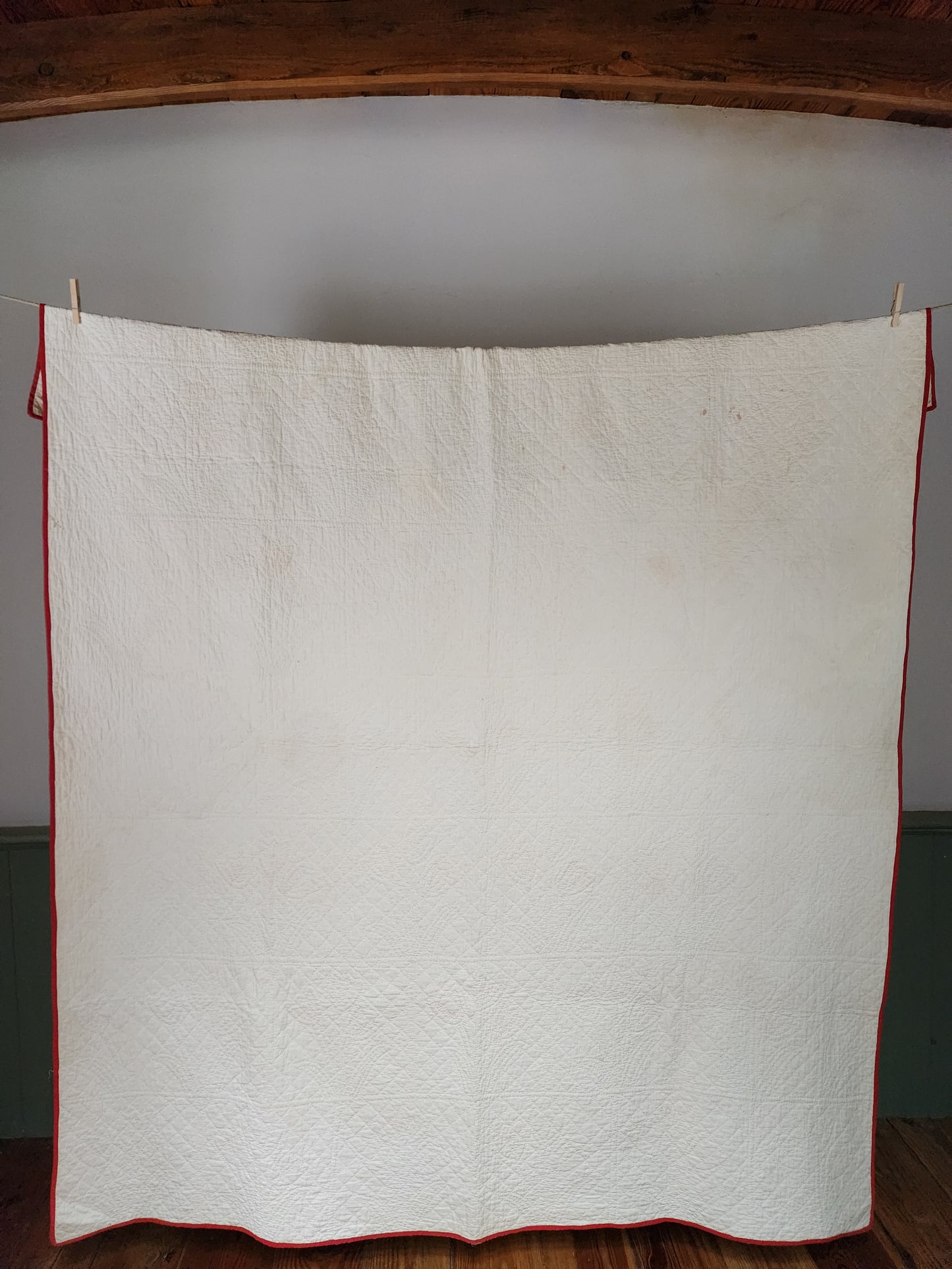 Vintage Tulip Applique Quilt c1930