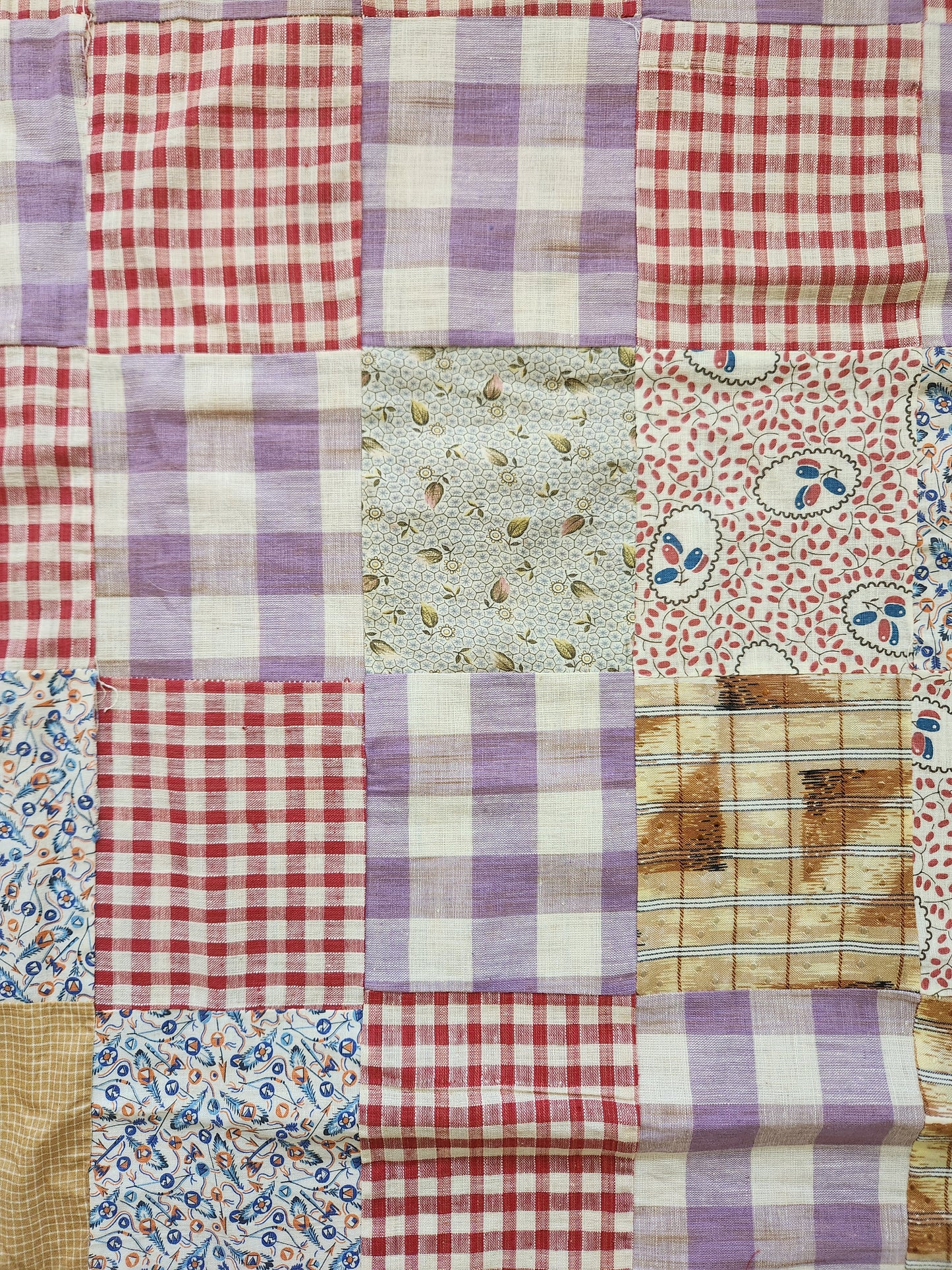 Vintage Patchwork Quilt Top