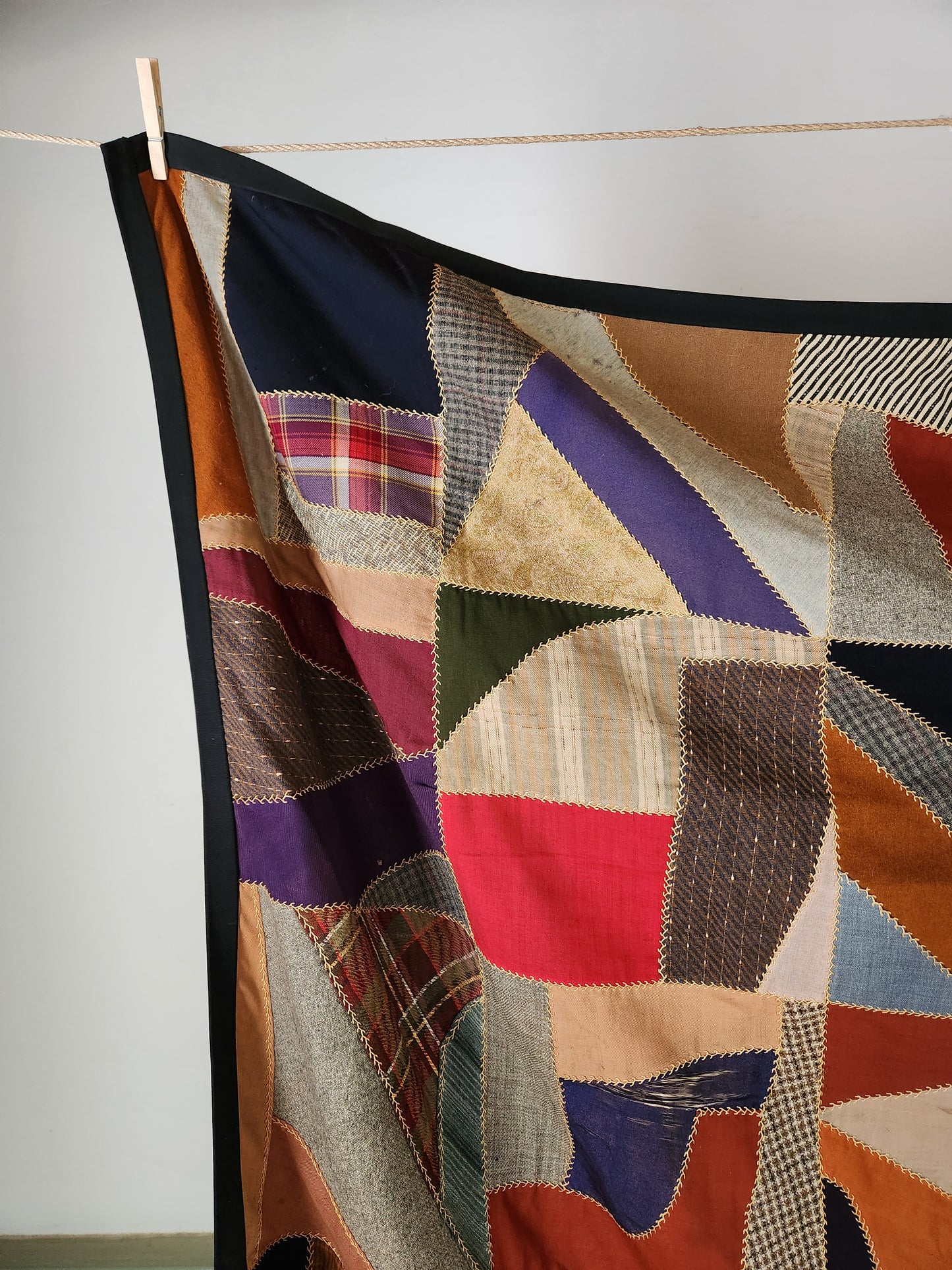 Antique Crazy Quilt c1900