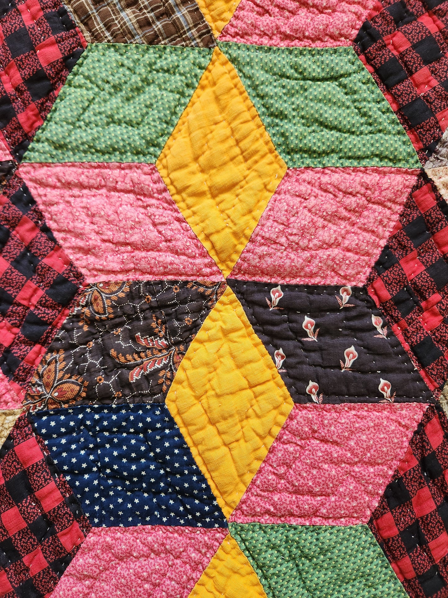 Tumbling Block Quilt