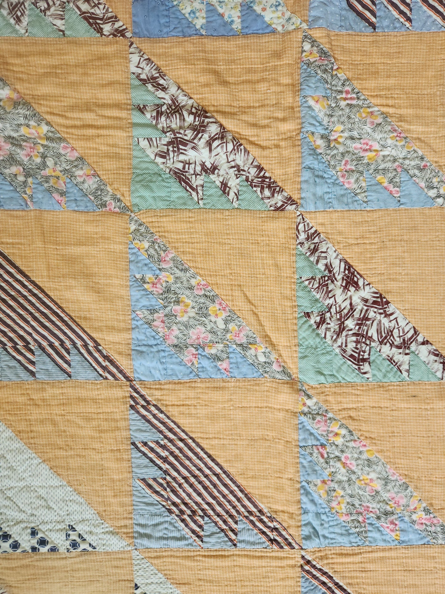 Vintage Patchwork Quilt c1930