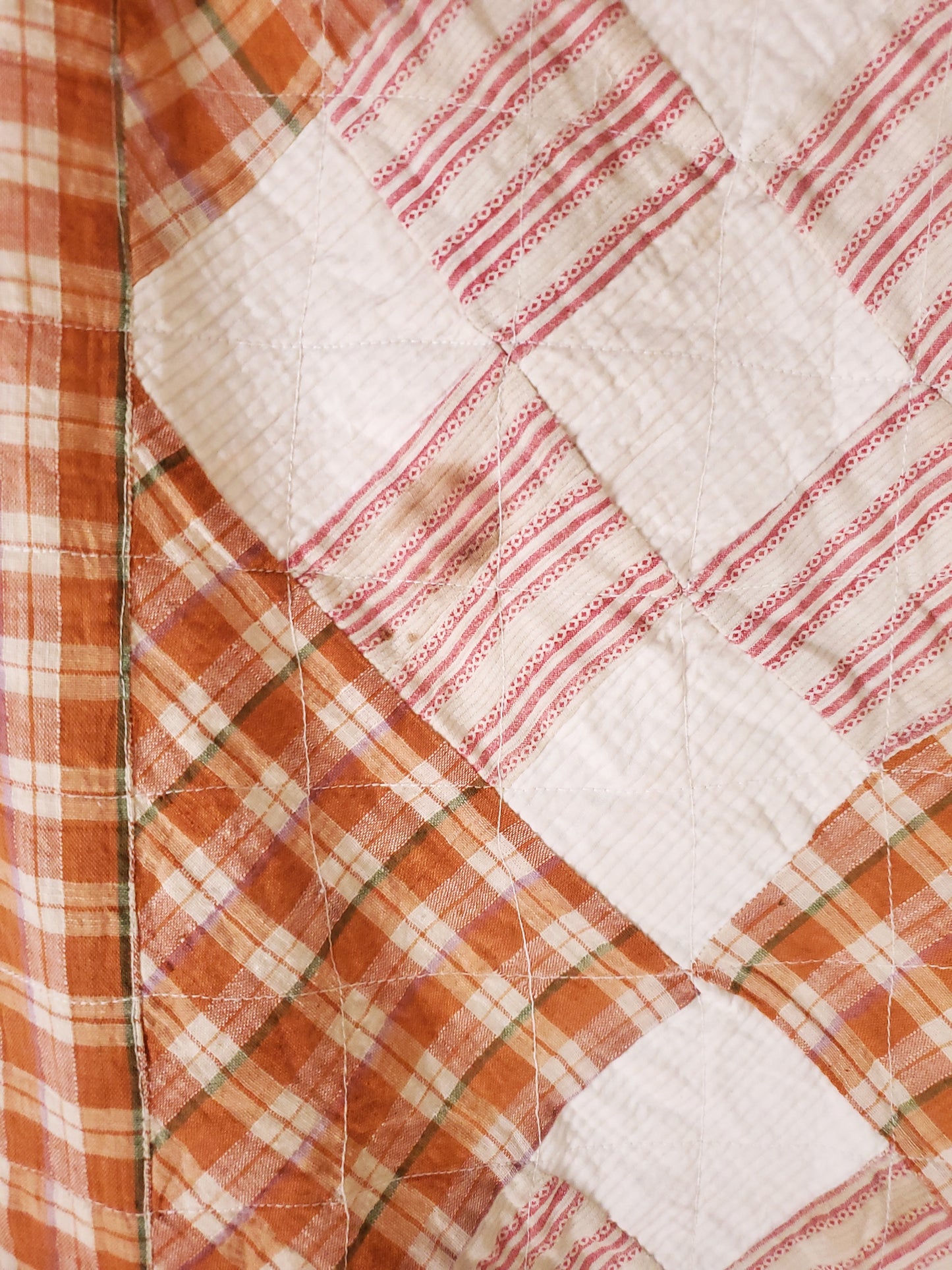 Vintage Plaid Shirting Quilt