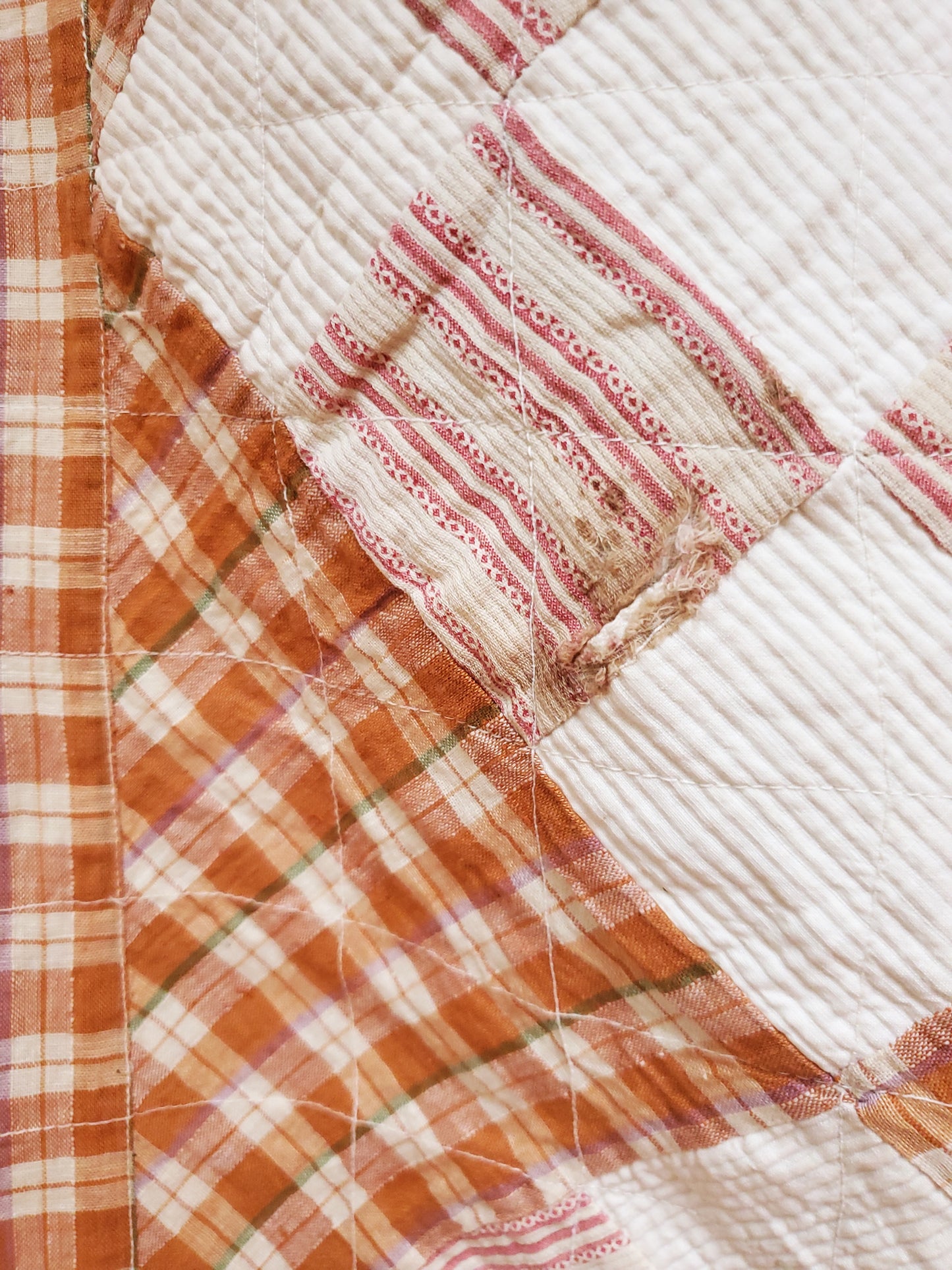 Vintage Plaid Shirting Quilt