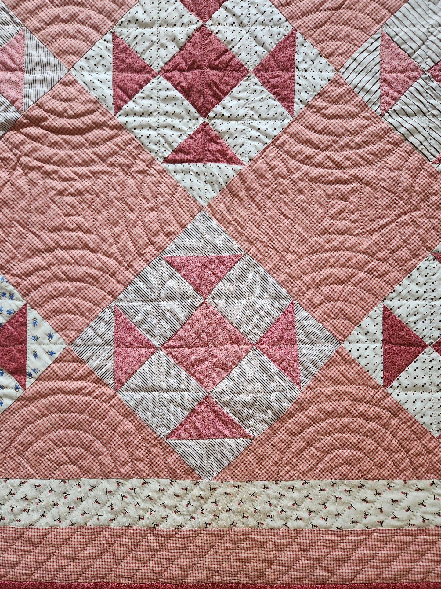 Antique Shoo Fly Quilt c1890
