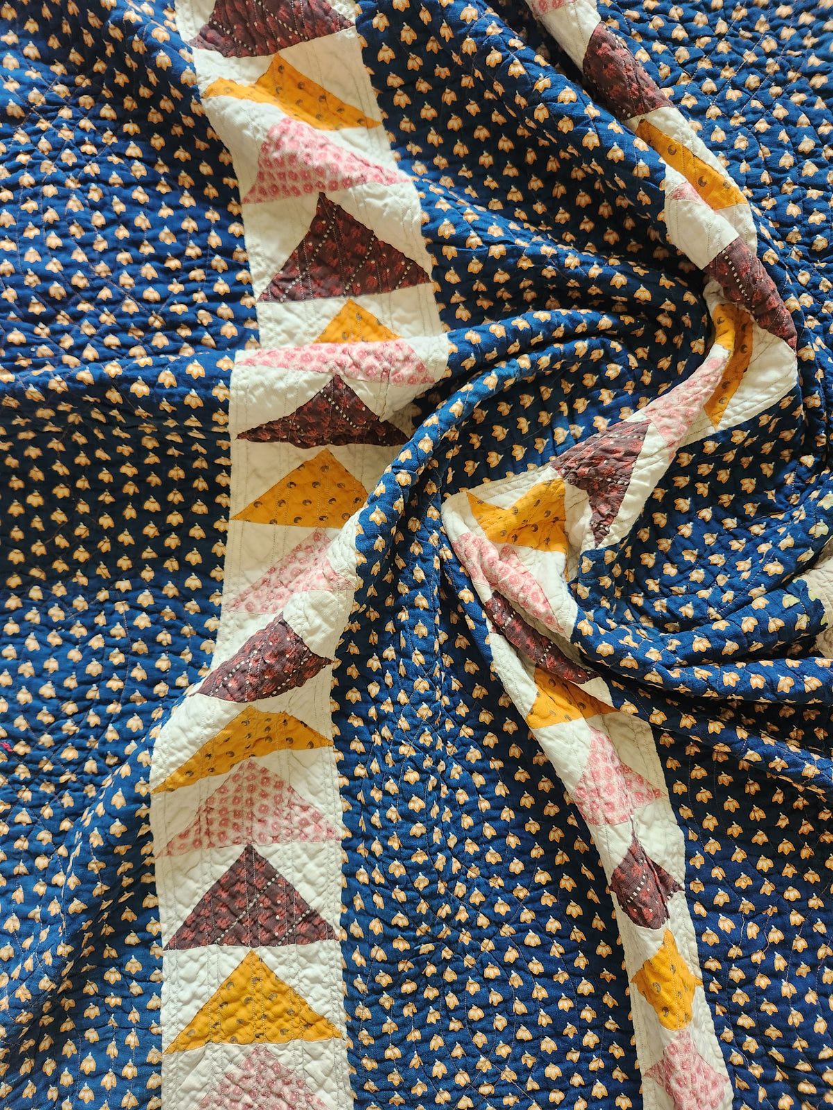 Antique Flying Geese Quilt