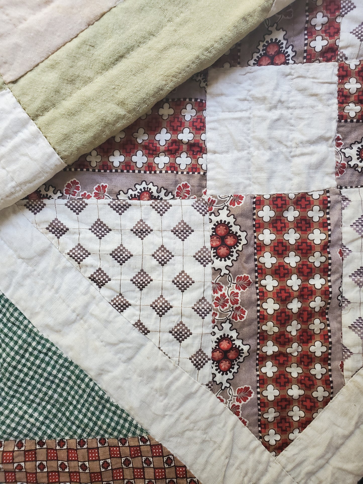 Antique Cross Quilt, ca 1880