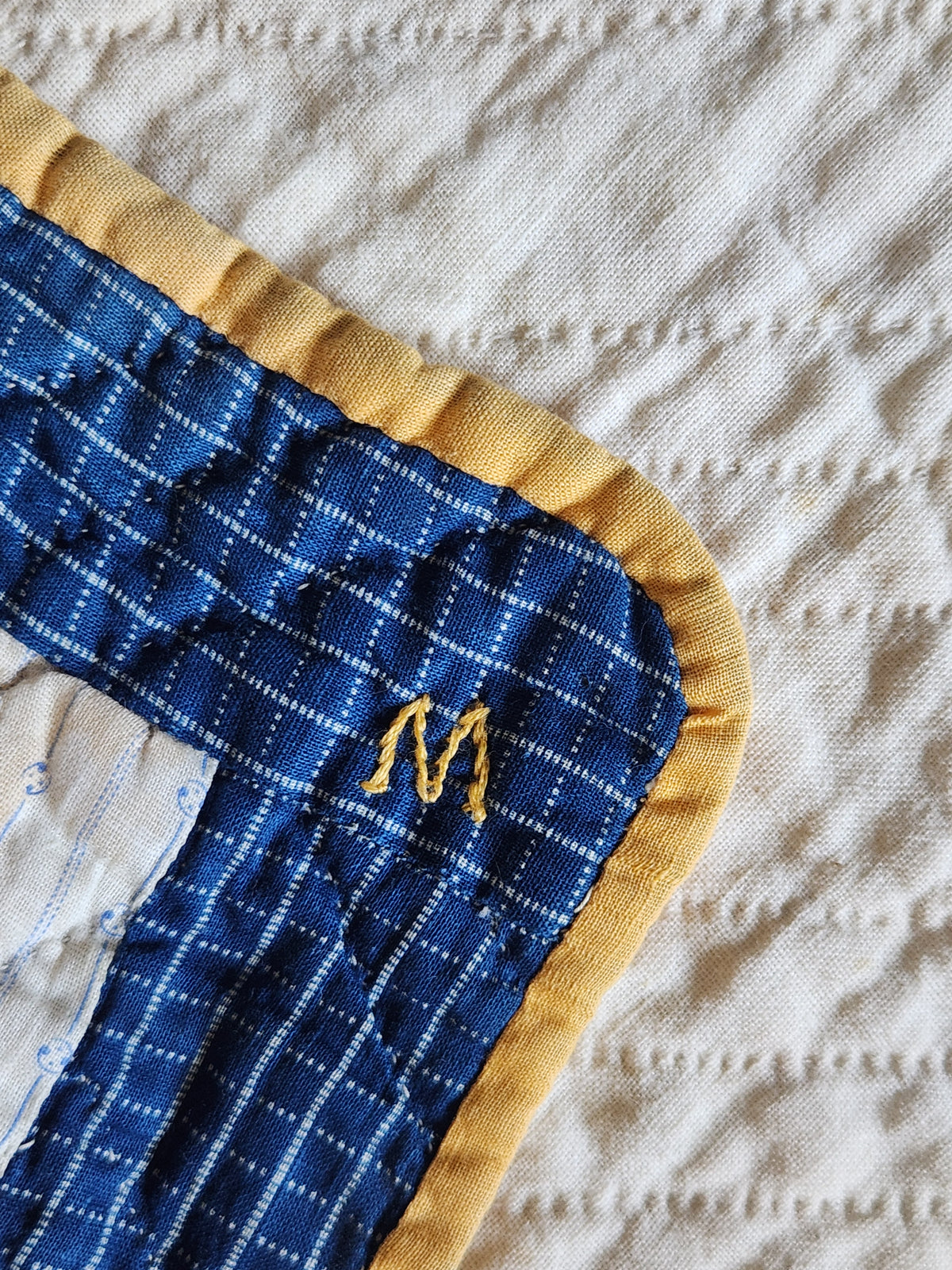 Antique Jacob’s Ladder Quilt c1900