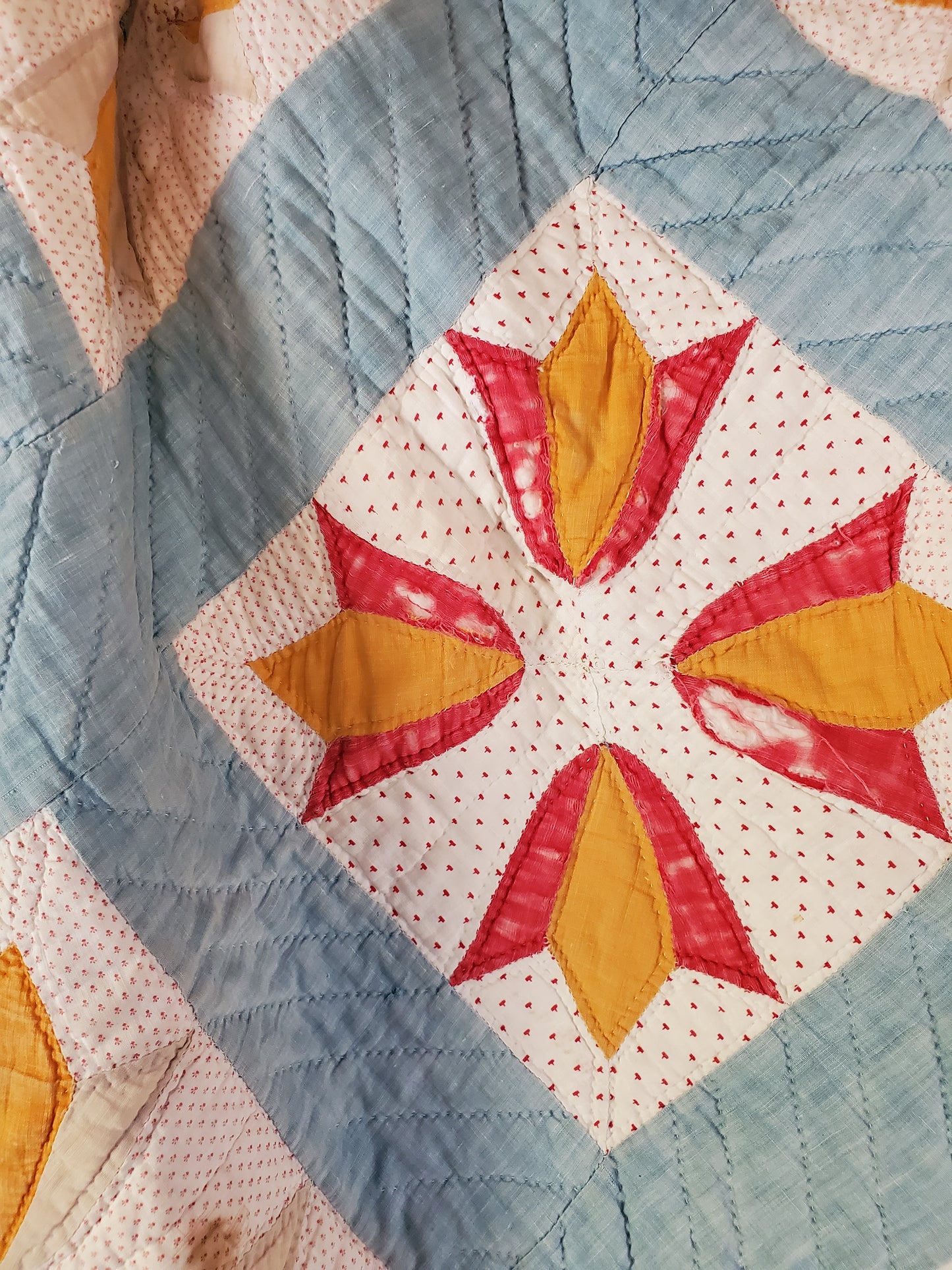 Antique Tulip Quilt