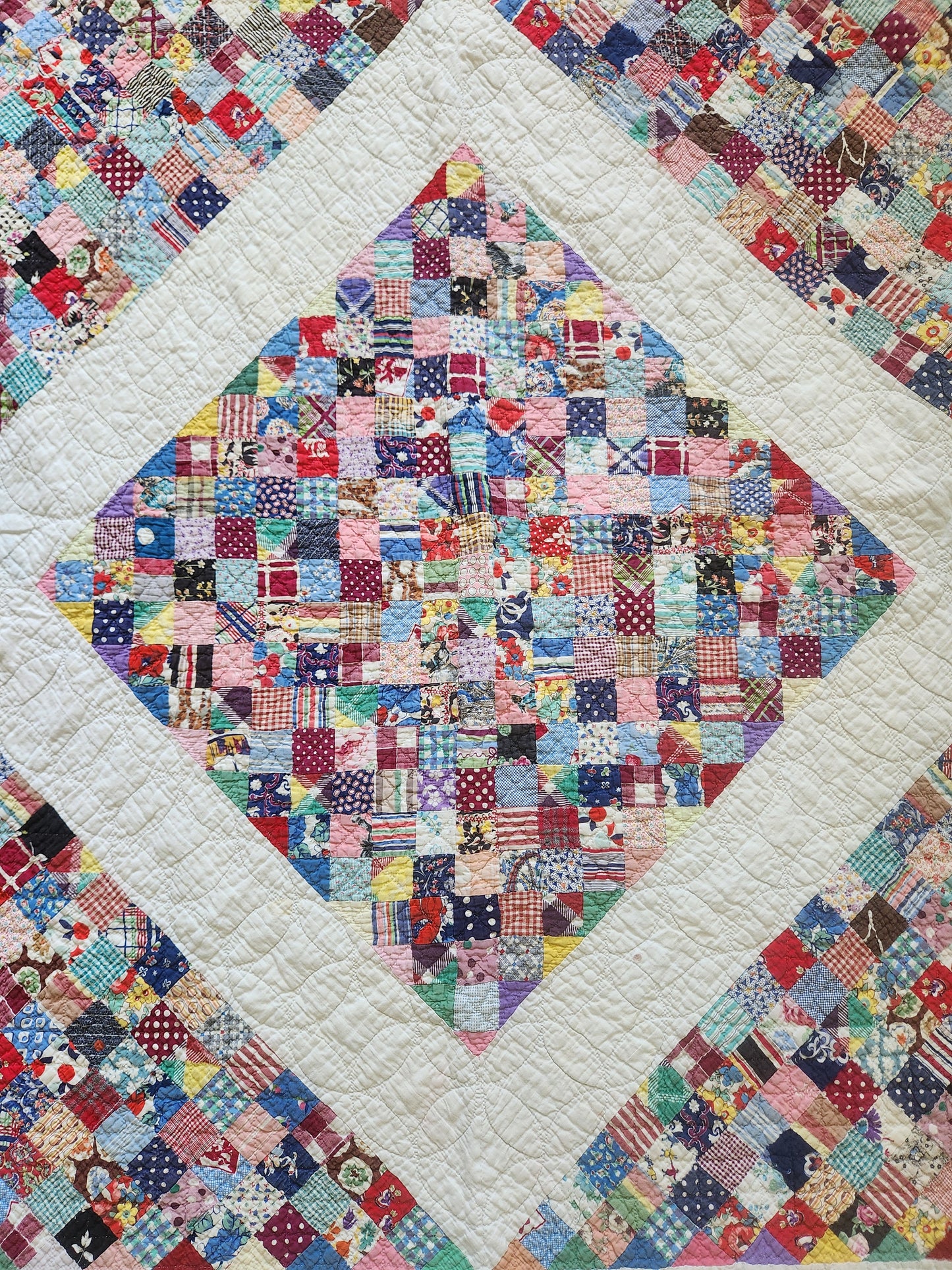 1940's Vintage Patchwork Quilt