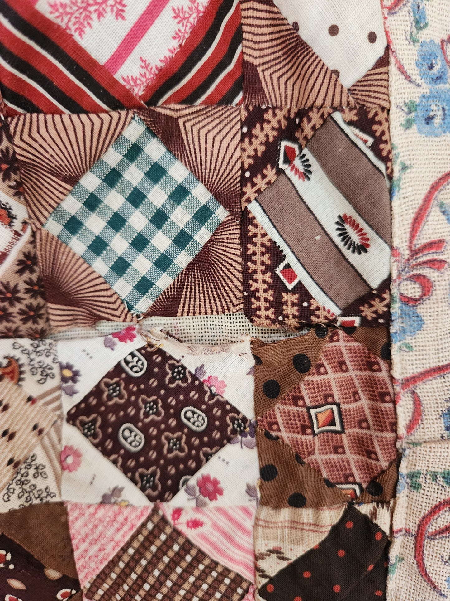Postage Square in a Square Quilt