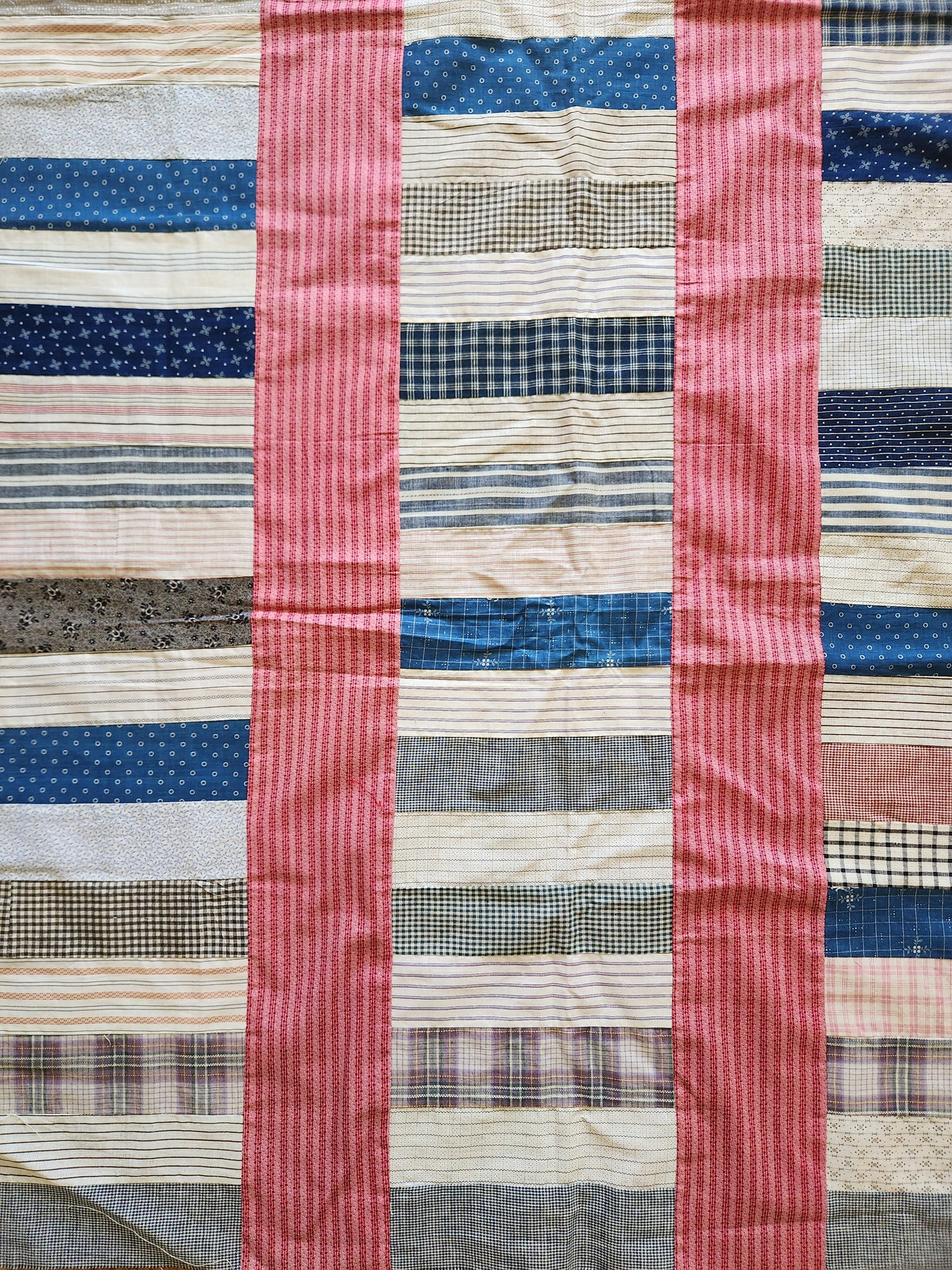 Vintage Bars Quilt Top