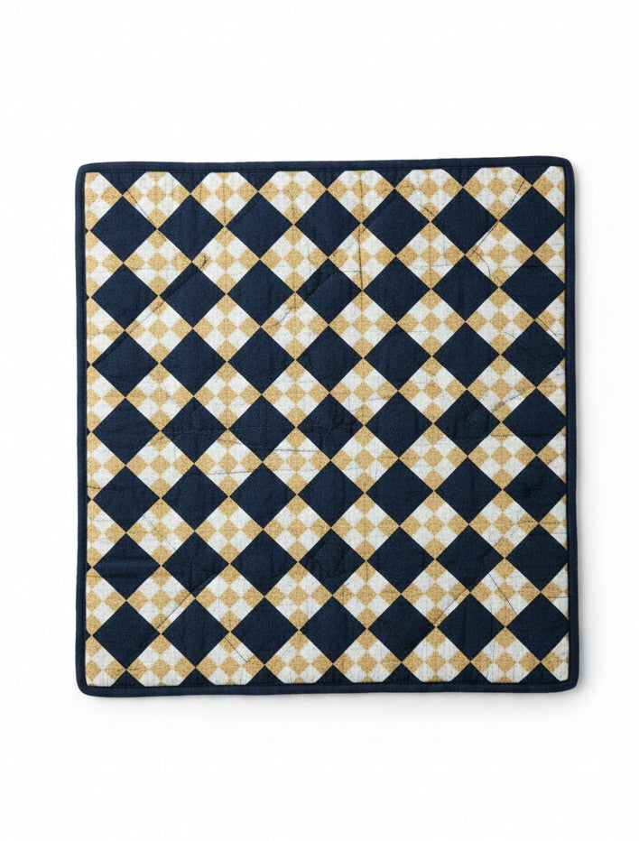 Antique 19th Century Nine Patch Quilt