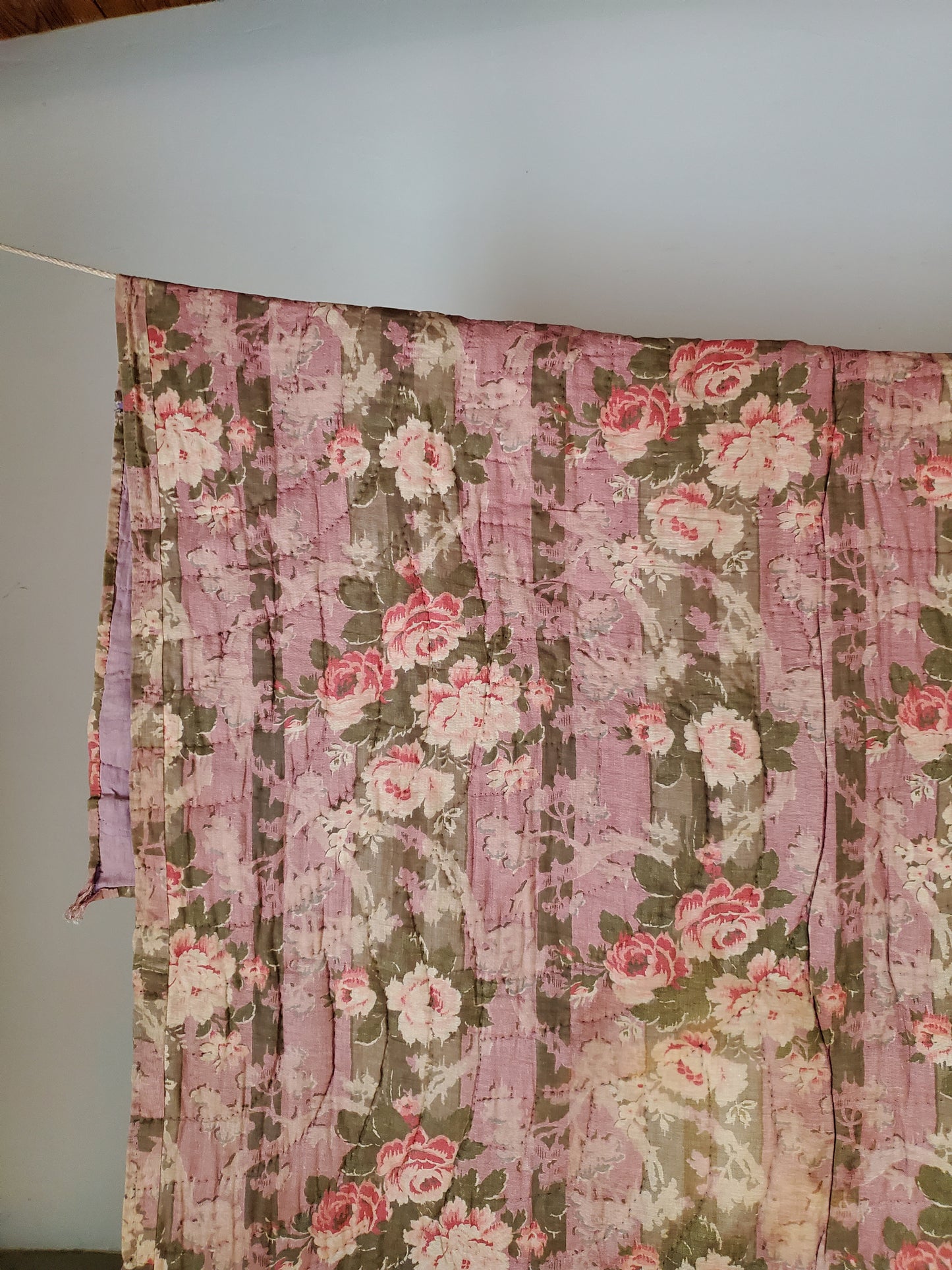 Antique Rose Patch Quilt