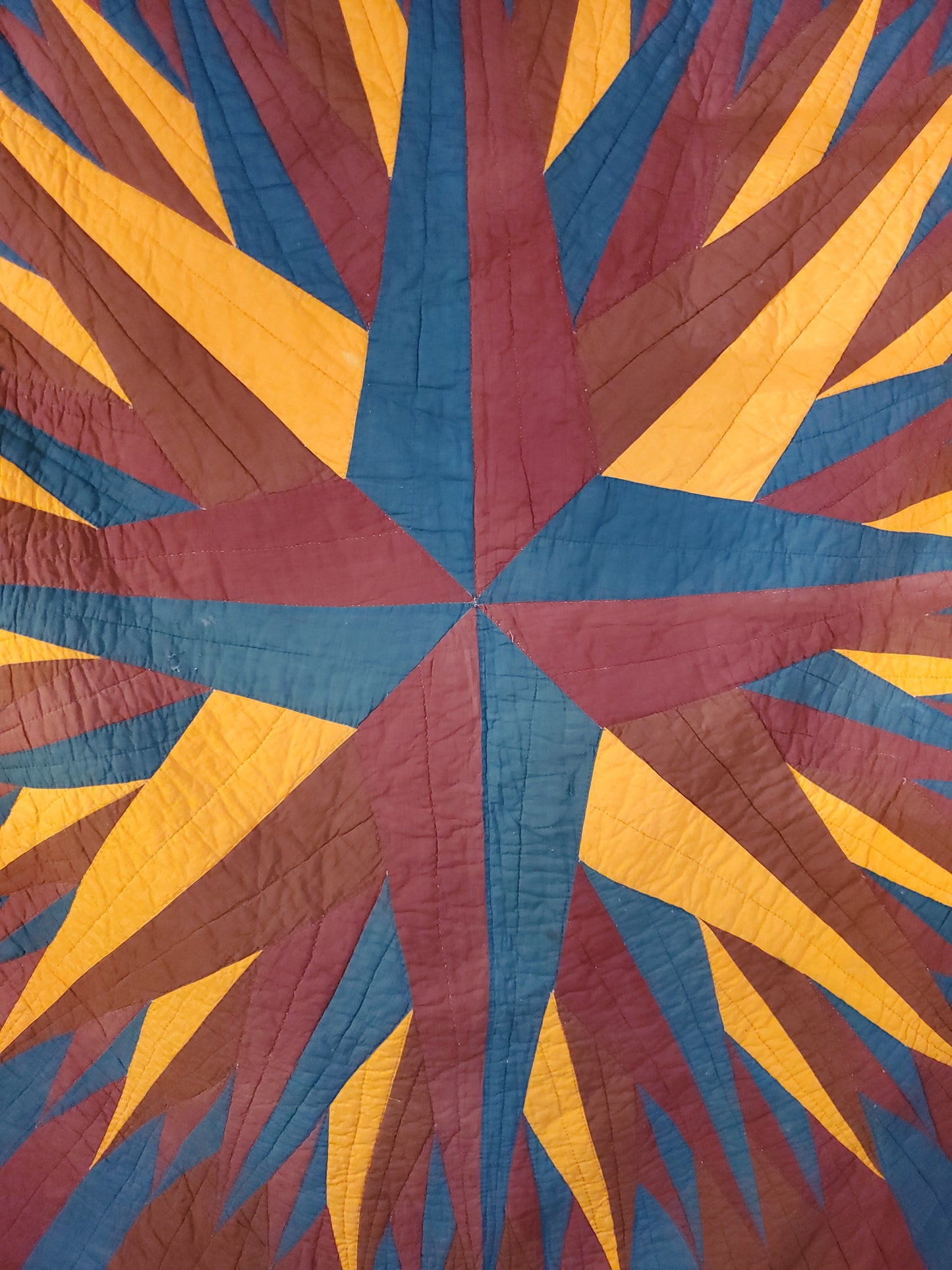 Handmade Compass Quilt