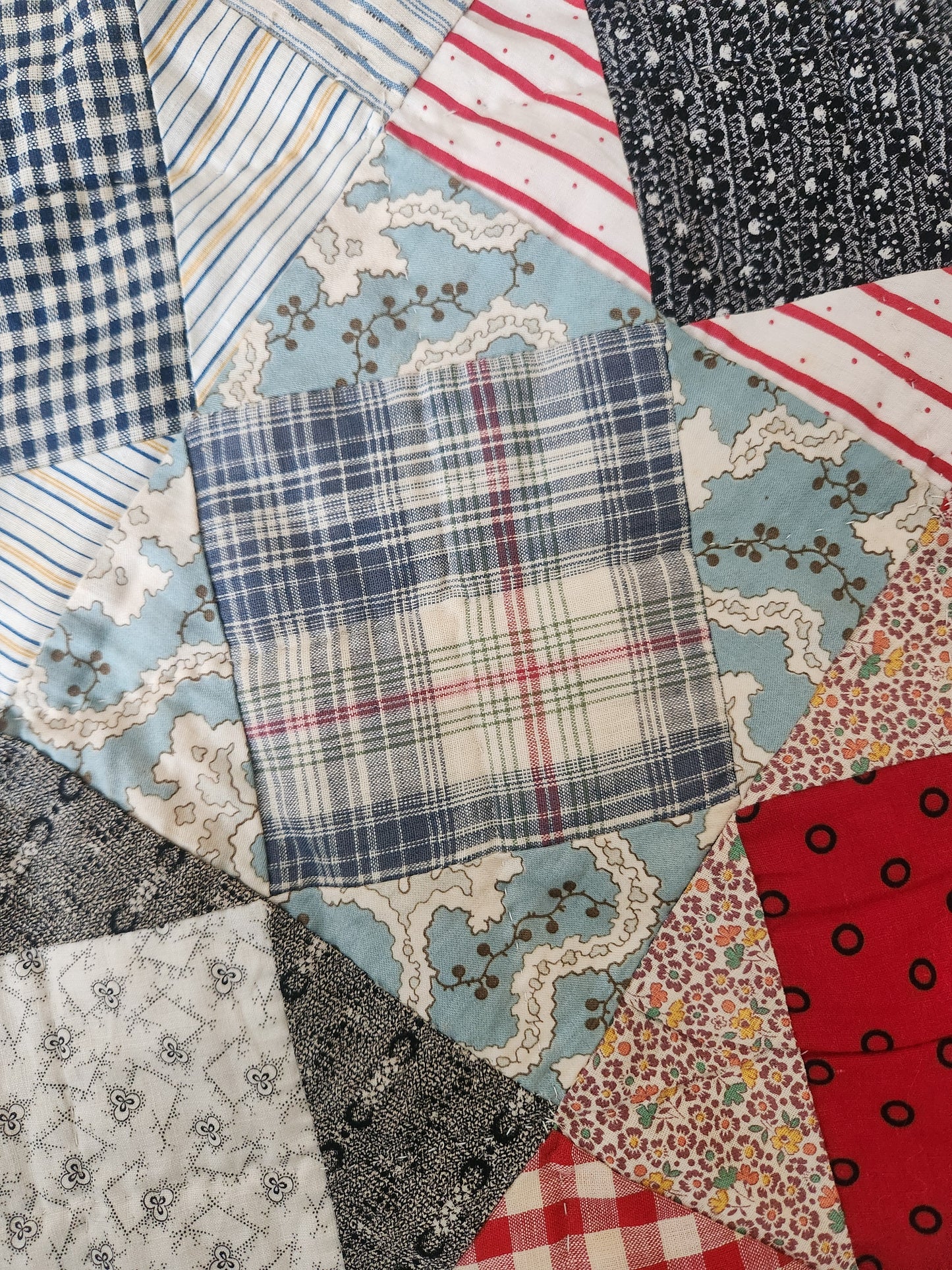 Vintage Square in a Square Quilt c1930