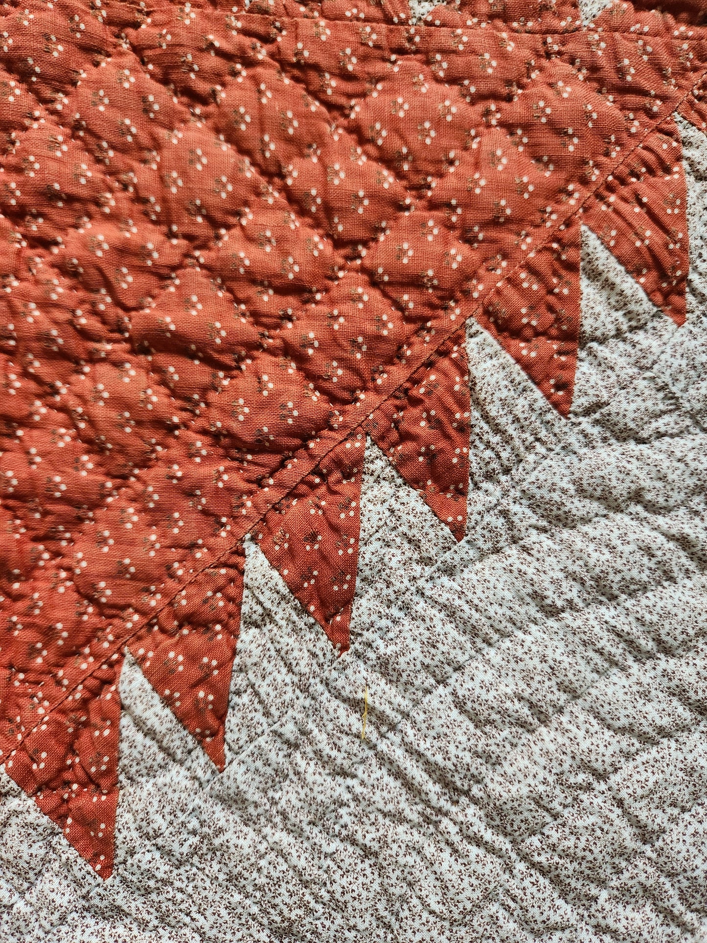 Antique Sawtooth Quilt