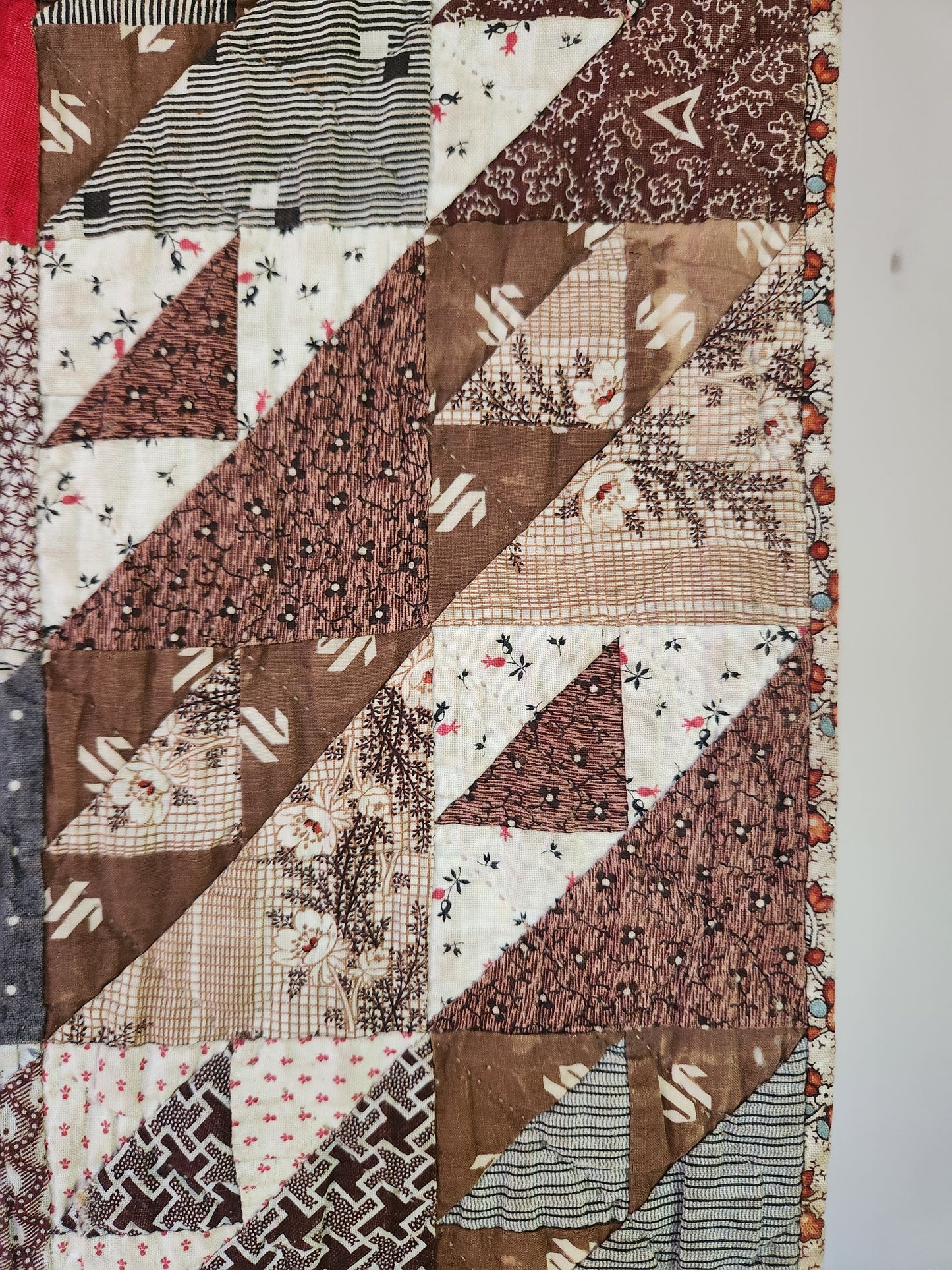 Antique Crib Quilt c1880