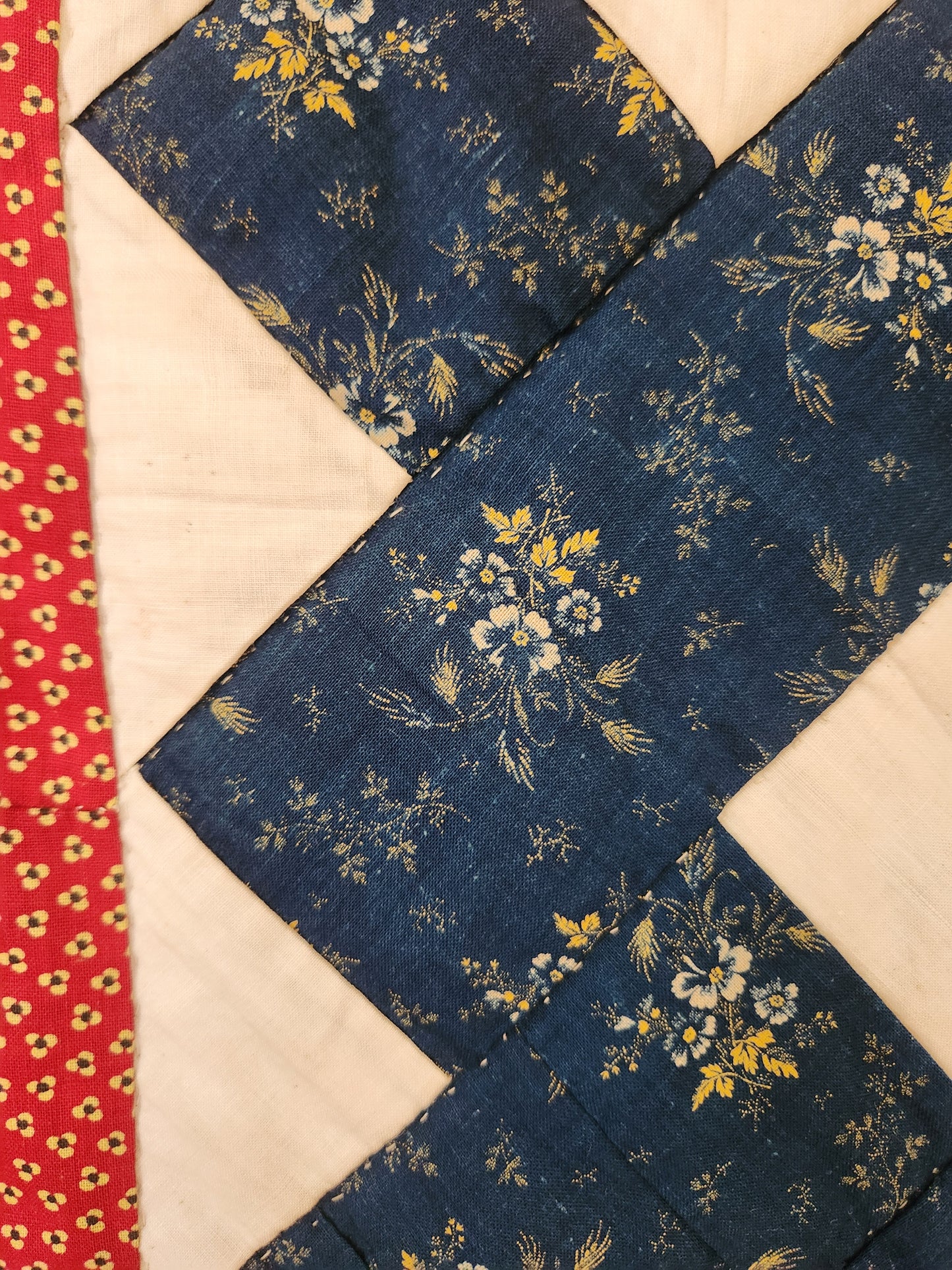19th Century Antique Chimney Sweep Quilt