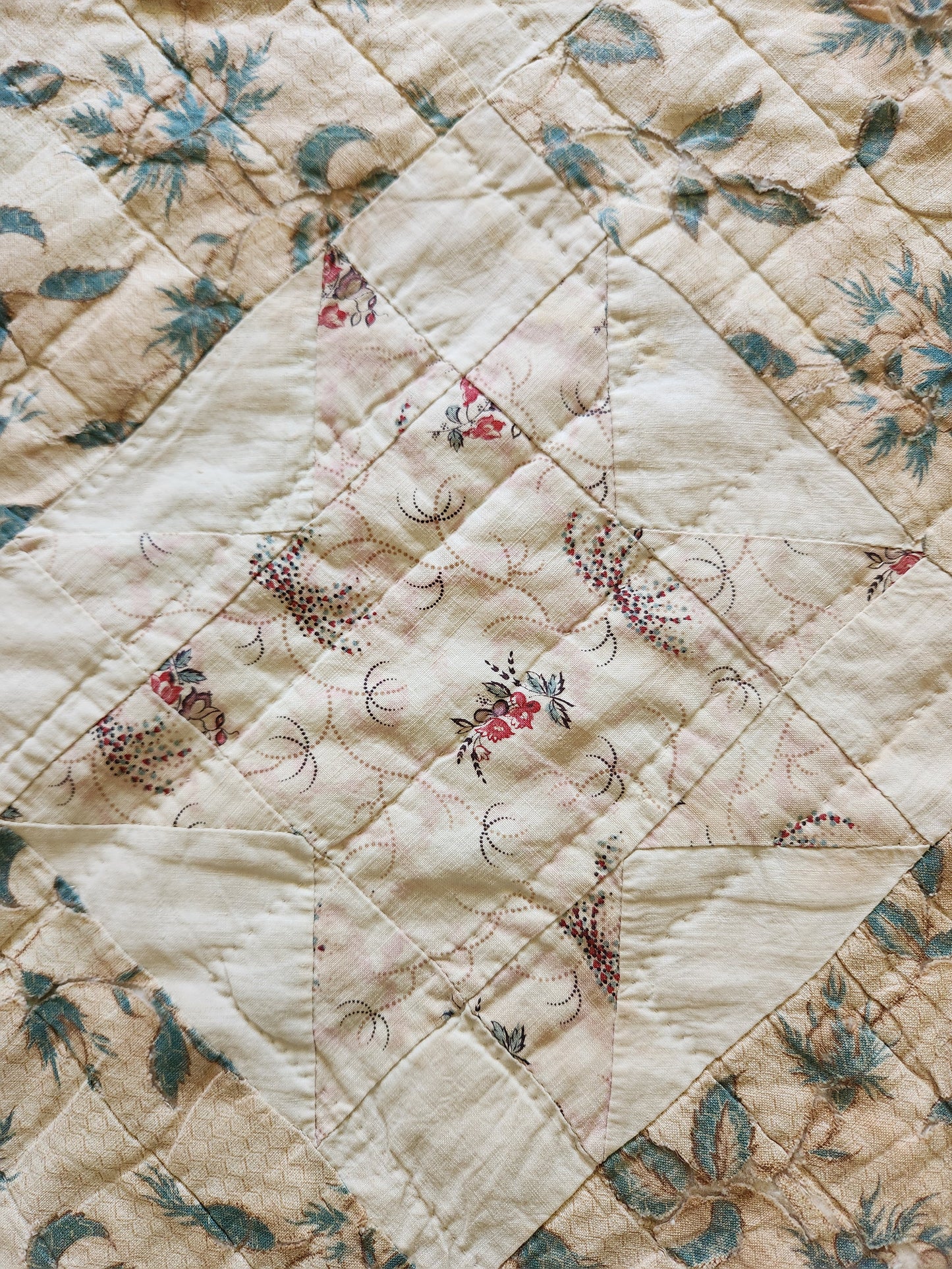 Mid 19th Century Star Quilt