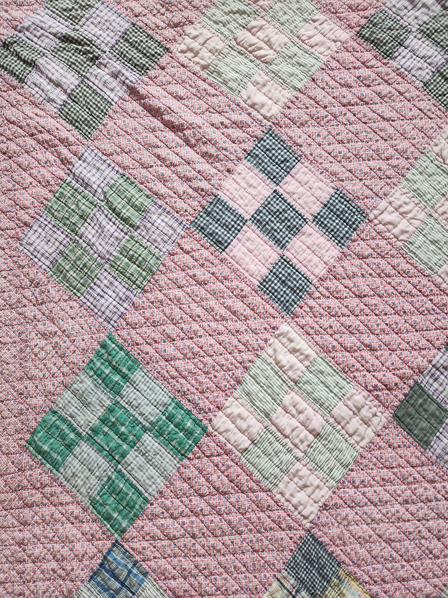 Vintage 9 Patch Quilt