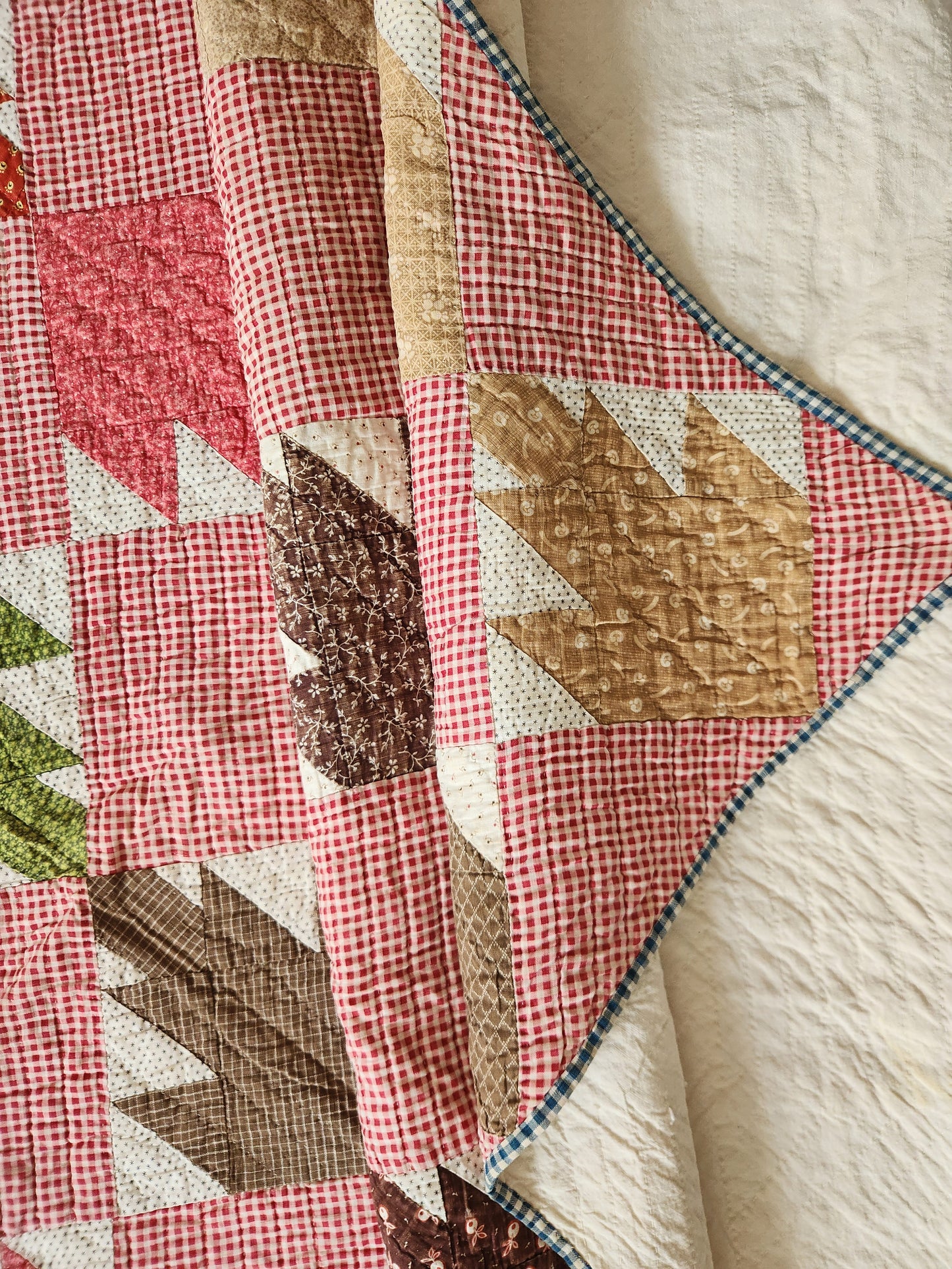 Antique Patchwork Quilt c1870