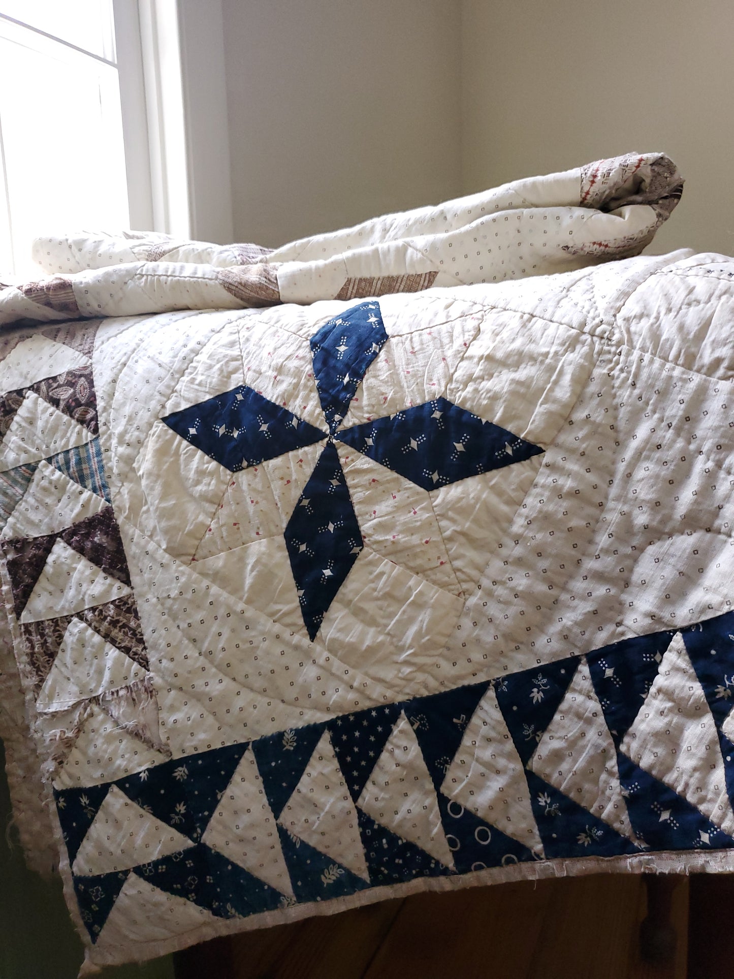 Antique 8 Point Star Quilt