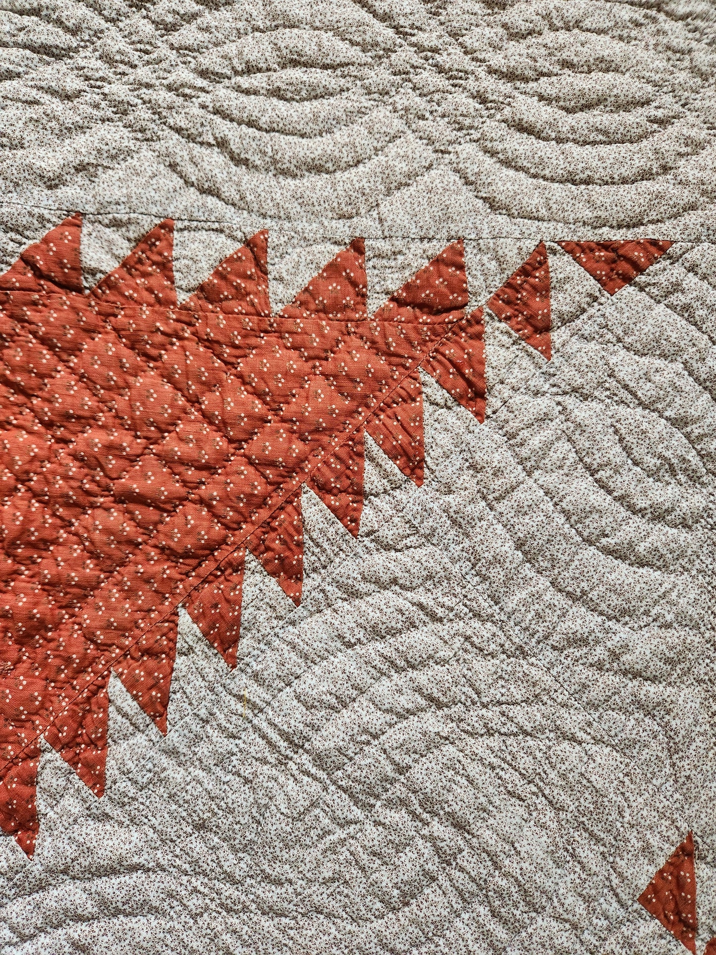 Antique Sawtooth Quilt