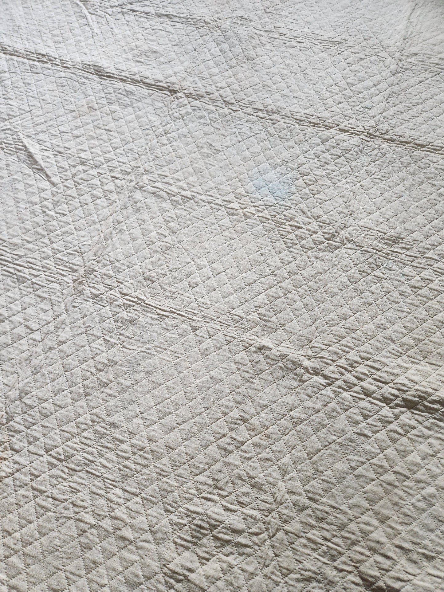 Antique Indigo Nine Patch Quilt