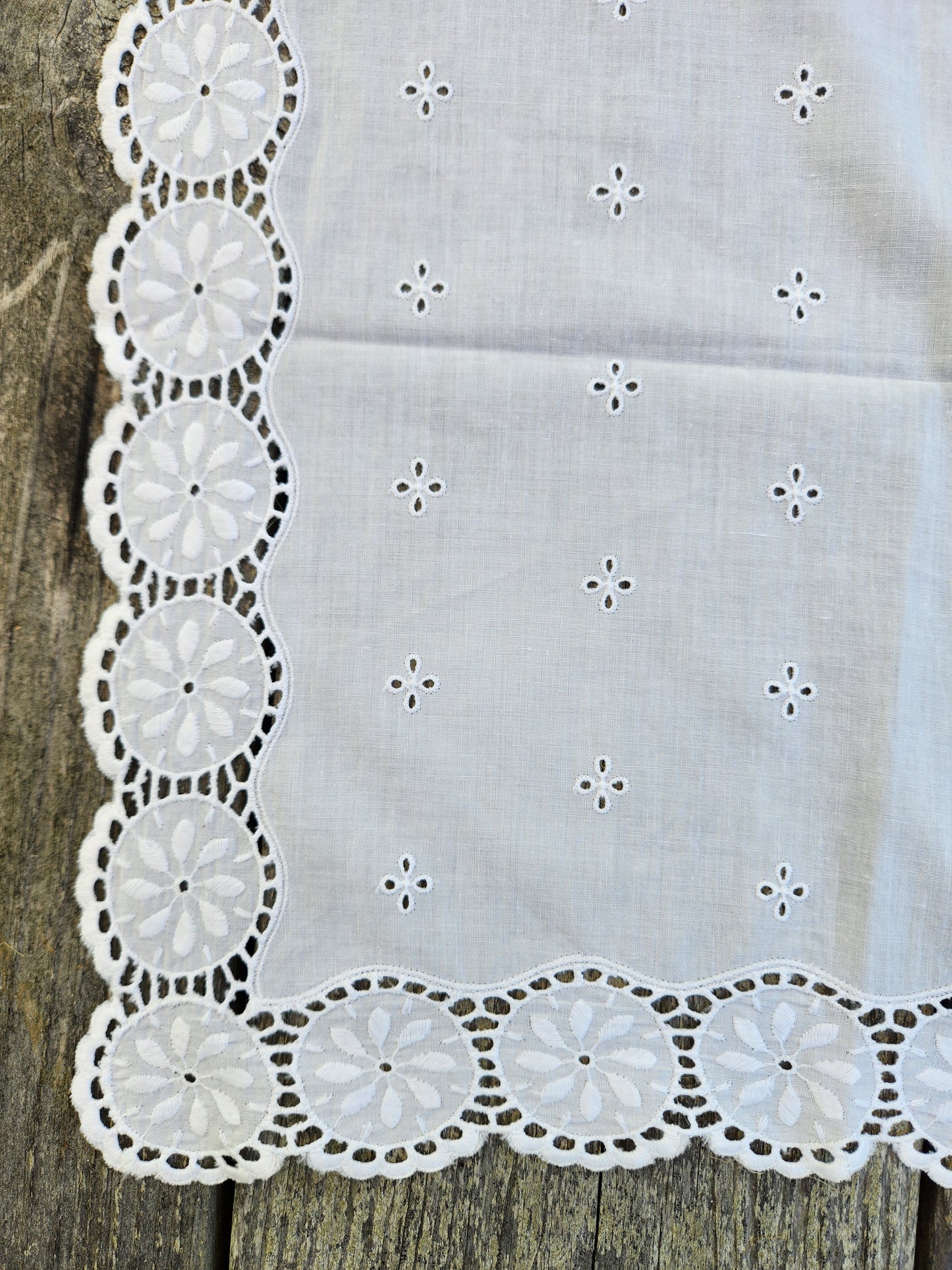 Vintage Cotton Table Runner